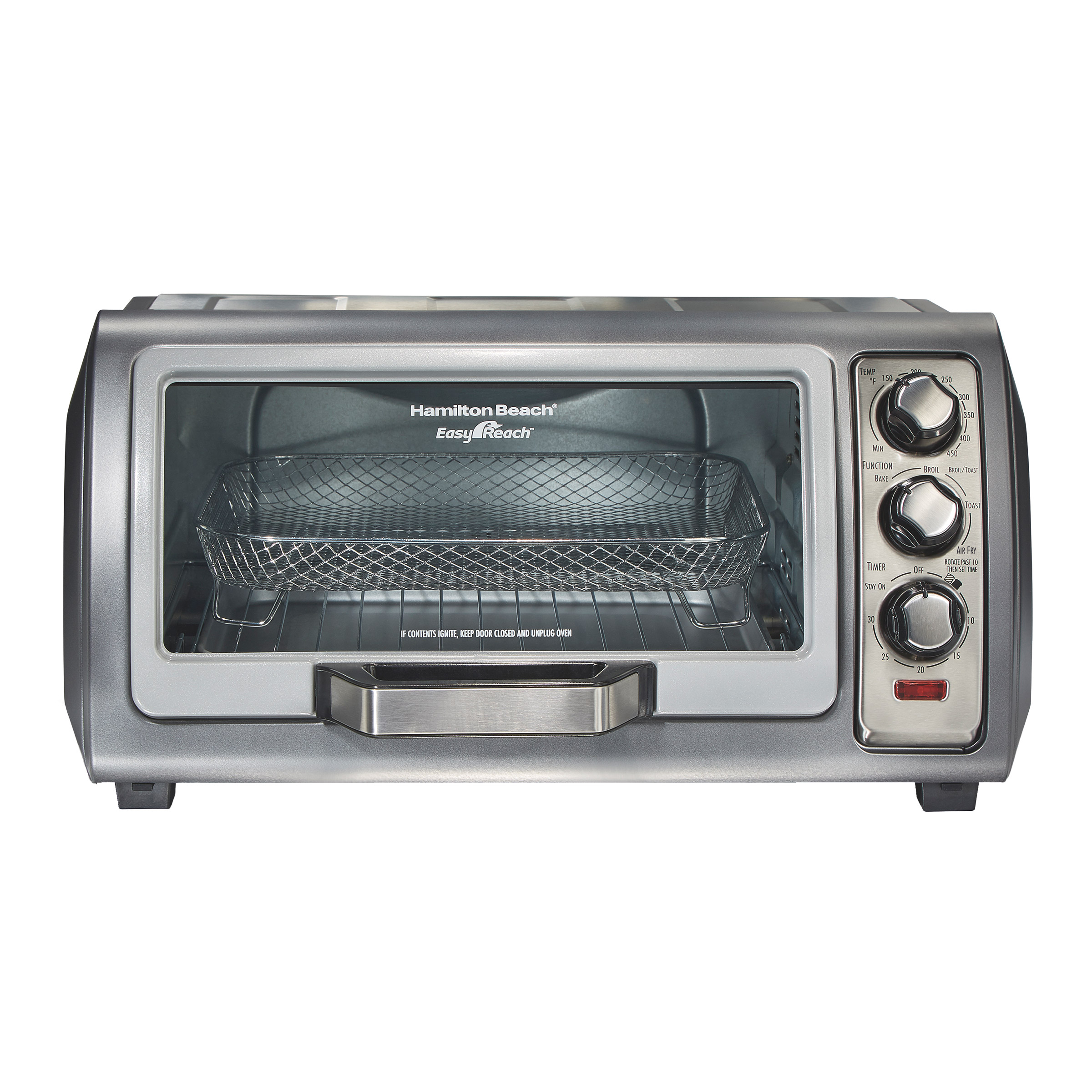 Hamilton Beach Sure-Crisp Air Fryer Toaster Oven with Easy Reach Door