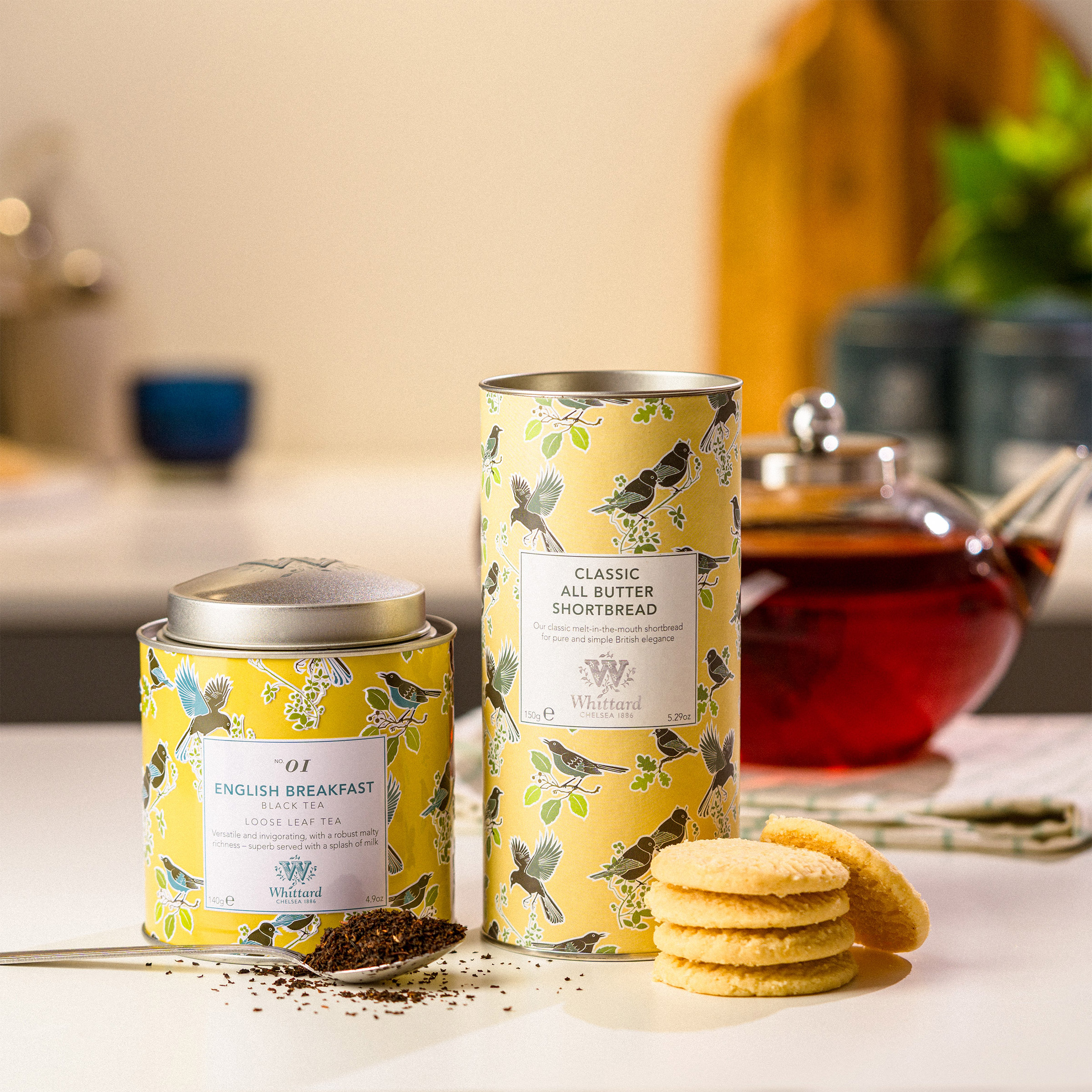 Whittard Afternoon Loose Leaf Tea Gift Box, 18.9 oz total | Costco