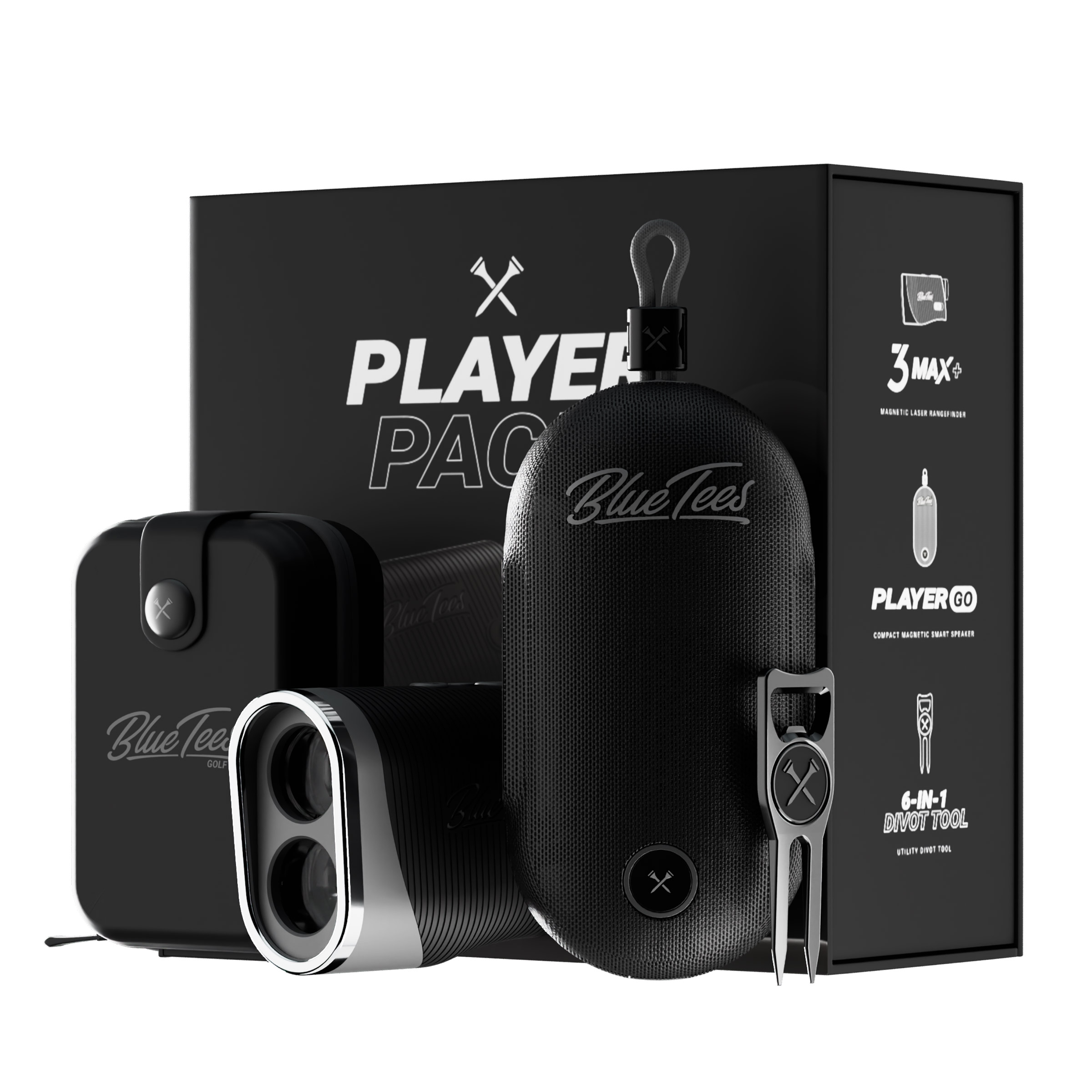 Blue Tees Player Pack Go, Golf Bundle