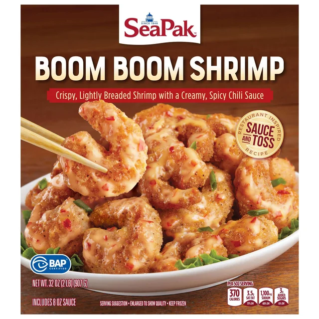 SEAPAK BOOM BOOM SHRIMP 2 LBS