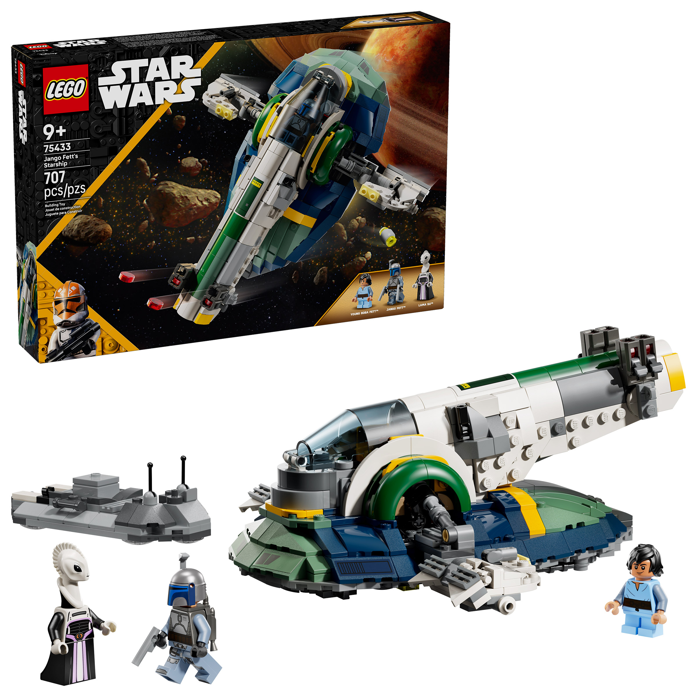 LEGO Star Wars: Attack of the Clones Jango Fett’s Starship 75433