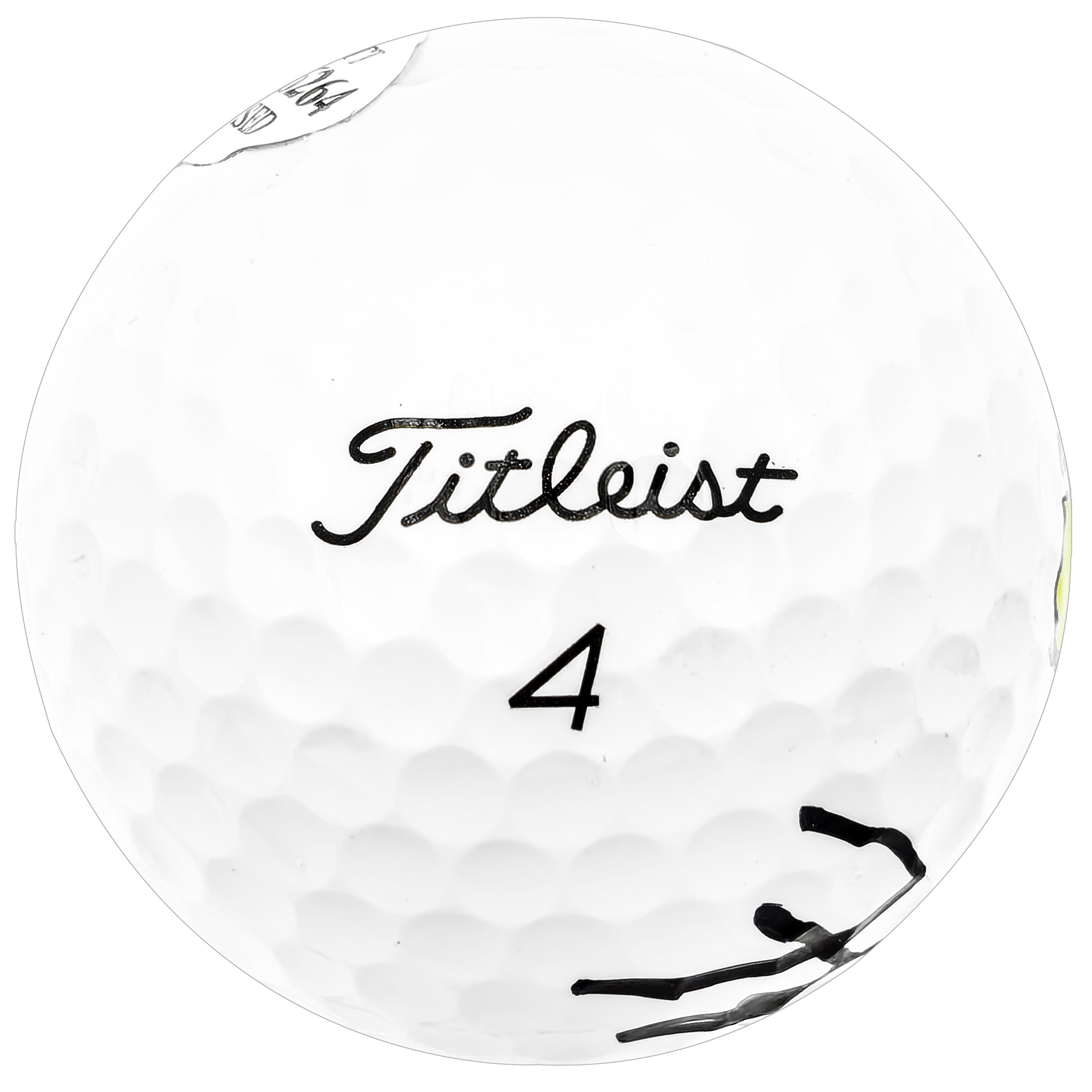Hideki Matsuyama Autographed Titleist Masters Logo Pro V1 Golf