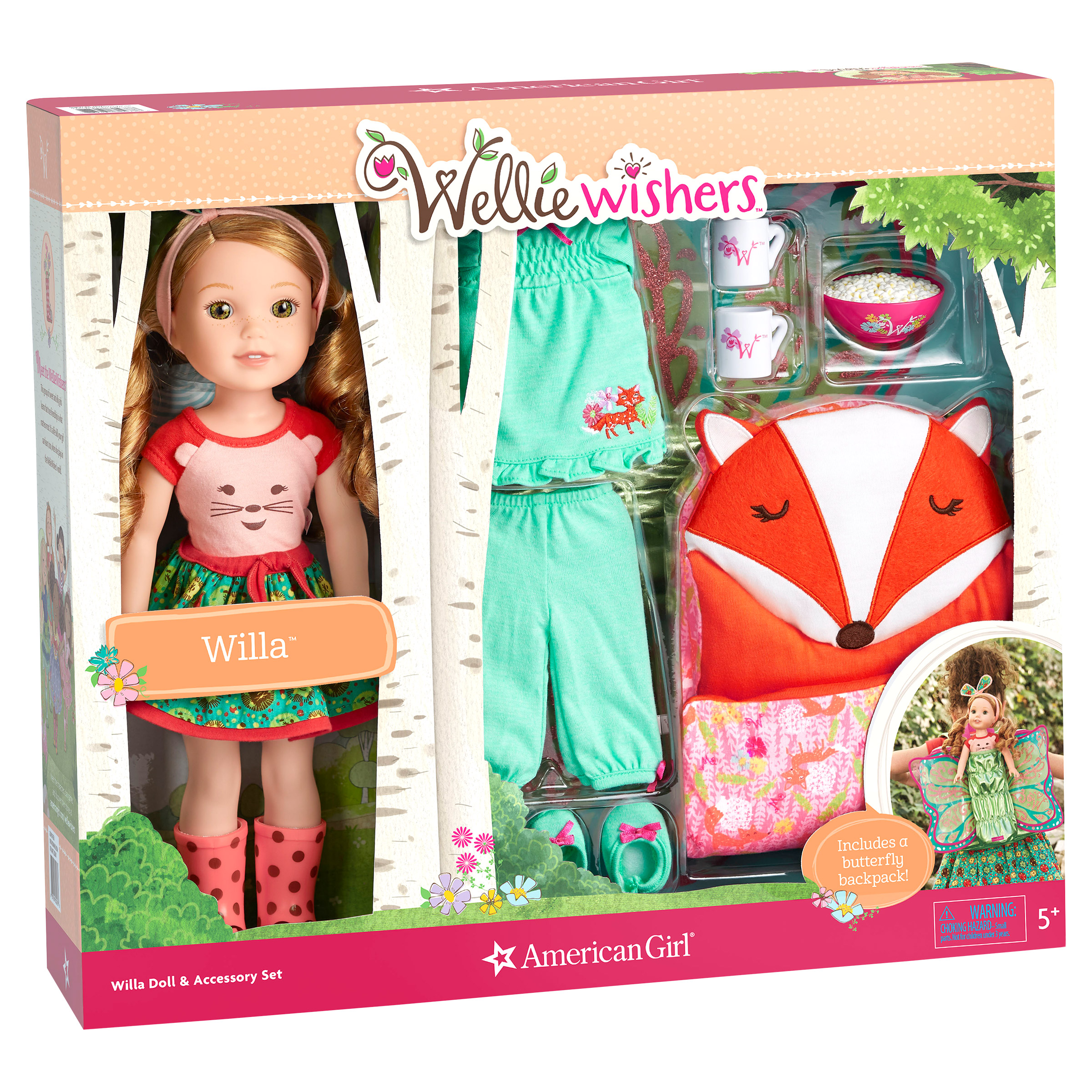 Costco Wellie Wishers Camille American Girl WellieWishers Doll And