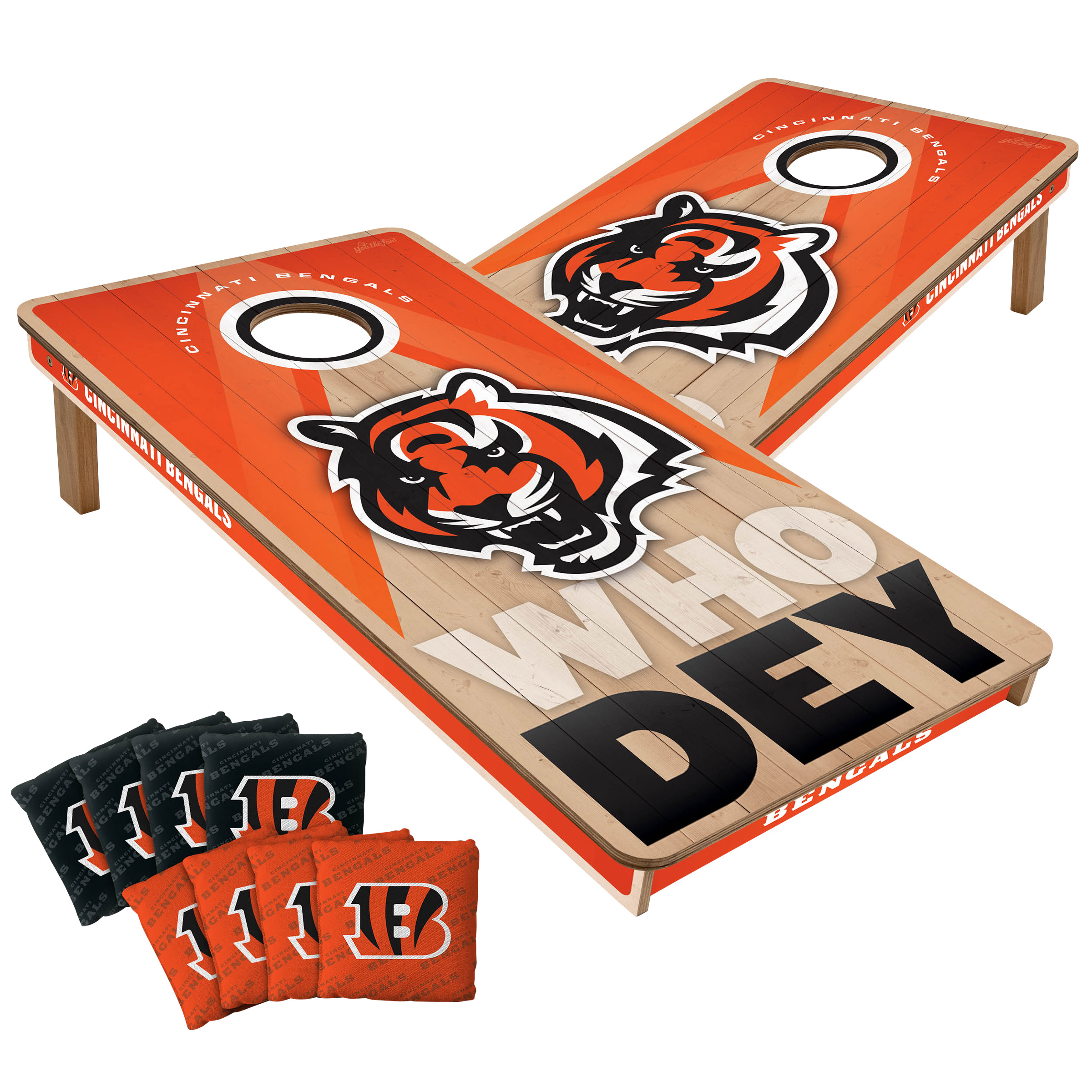 You The Fan NFL Official Size Cornhole Set