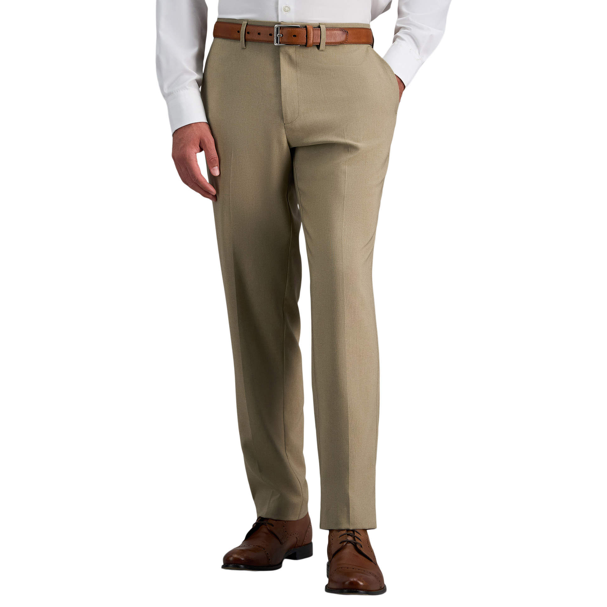 slim fit dress slacks DUER Men's NuStretch Slim Straight Trouser main image 0