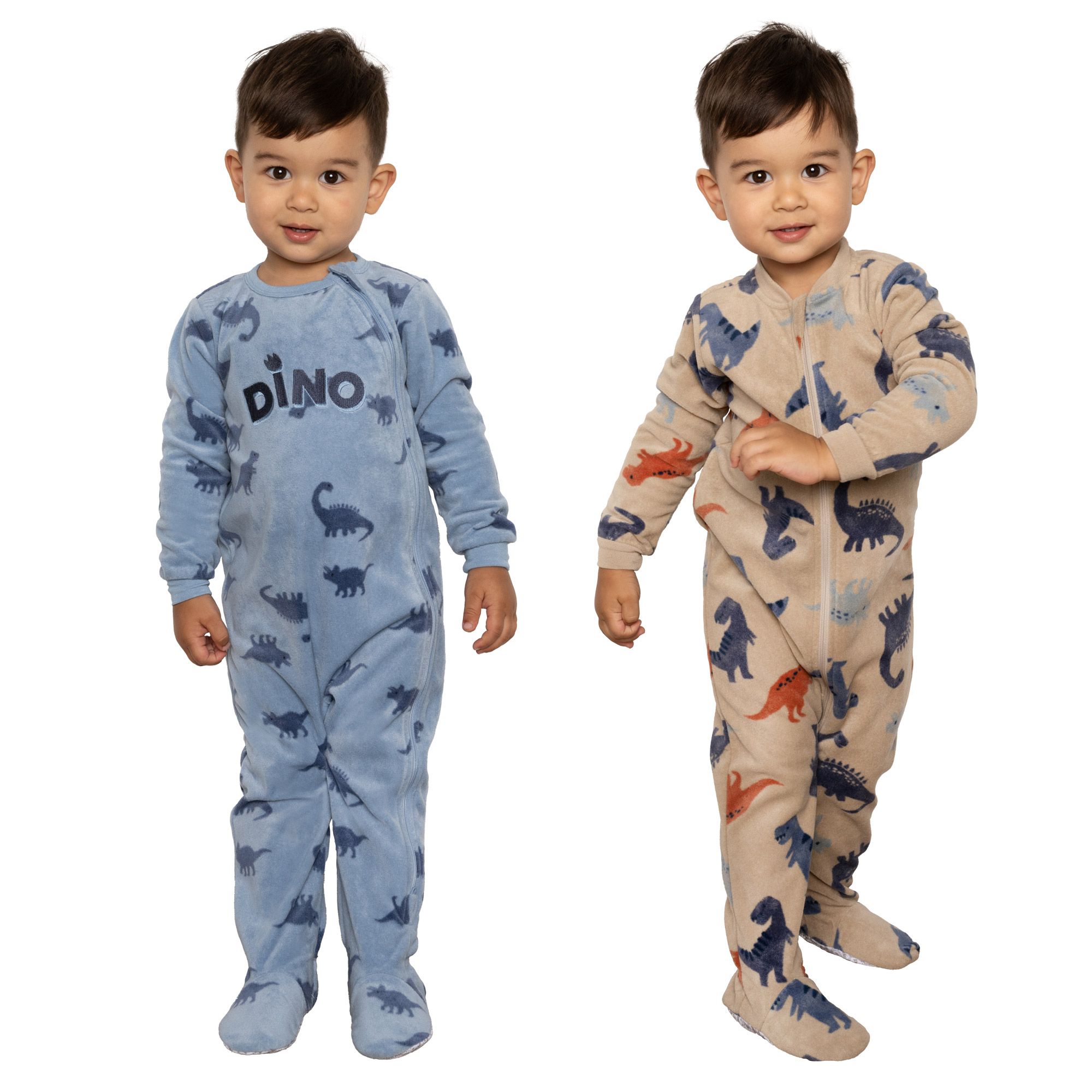 Pekkle Kids Fleece Sleeper, 2-pack