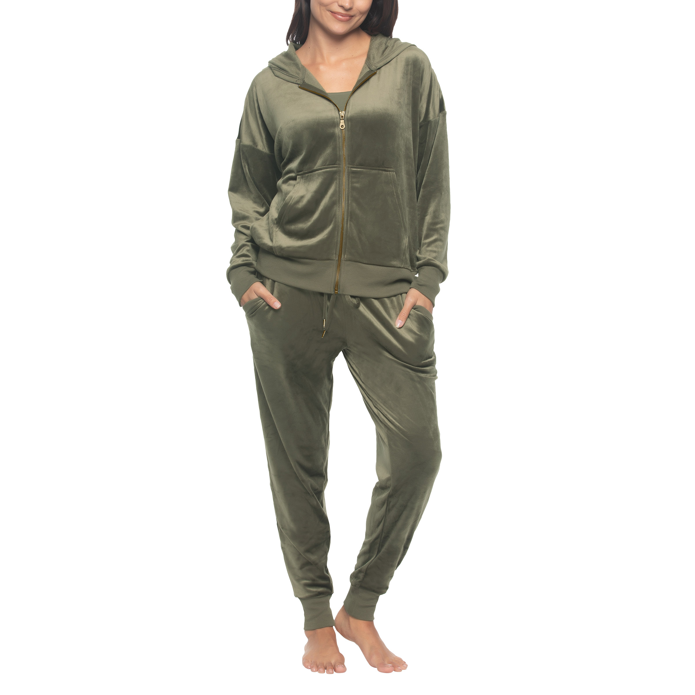 Felina Women's Velour Track Suit