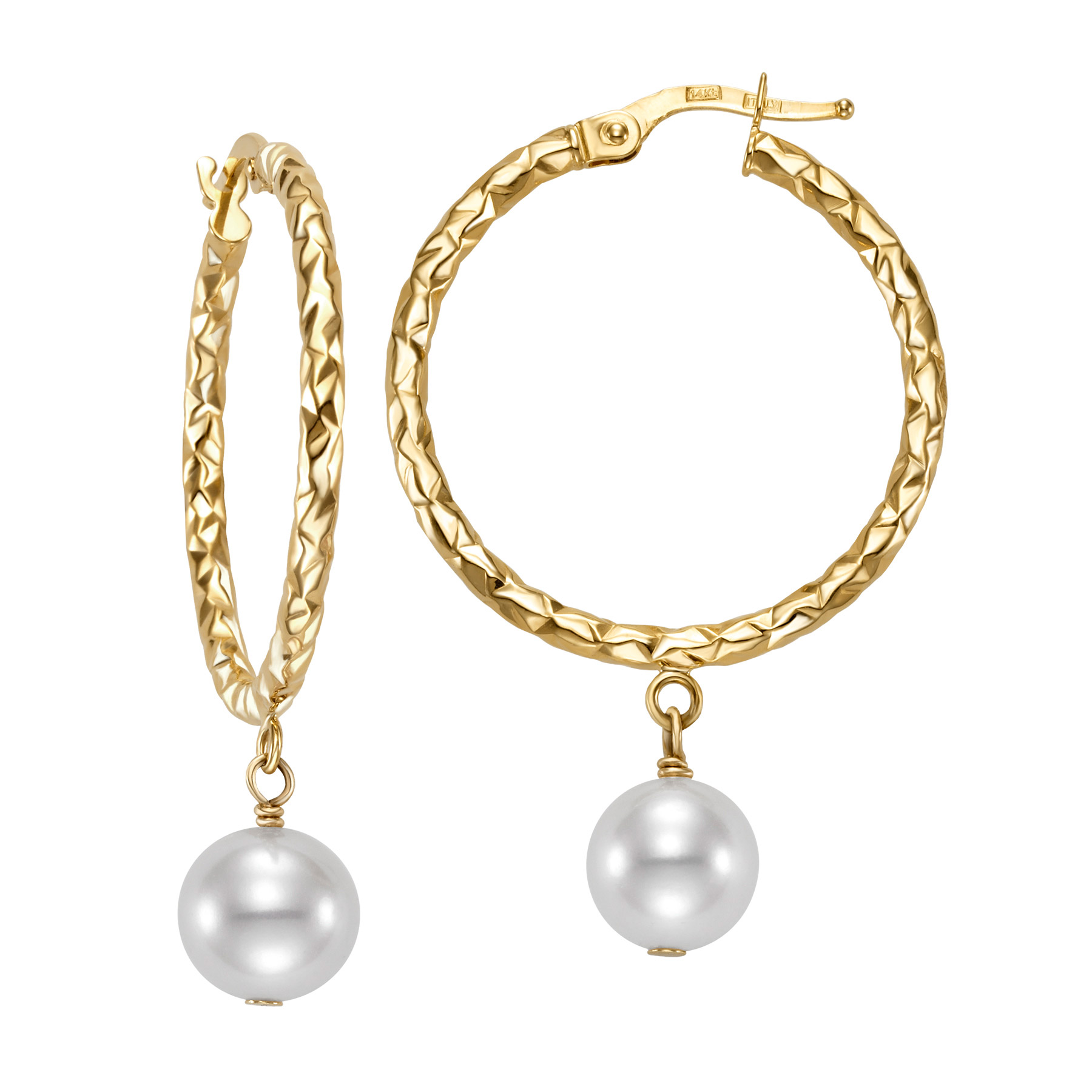 8 – 8.5 mm Cultured Freshwater Pearl Earrings