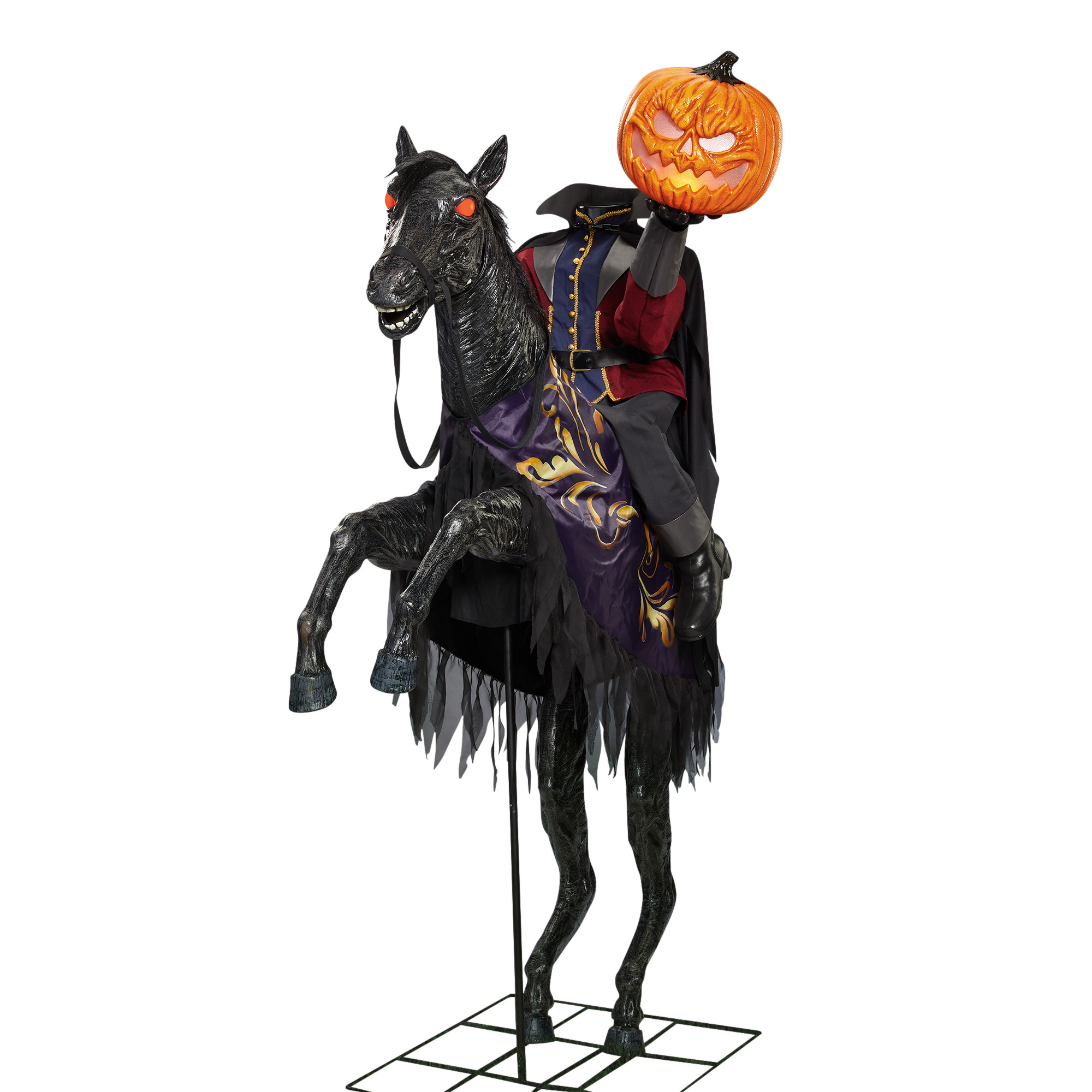 Halloween Animated Headless Horseman 2.2 m (7.2 ft)