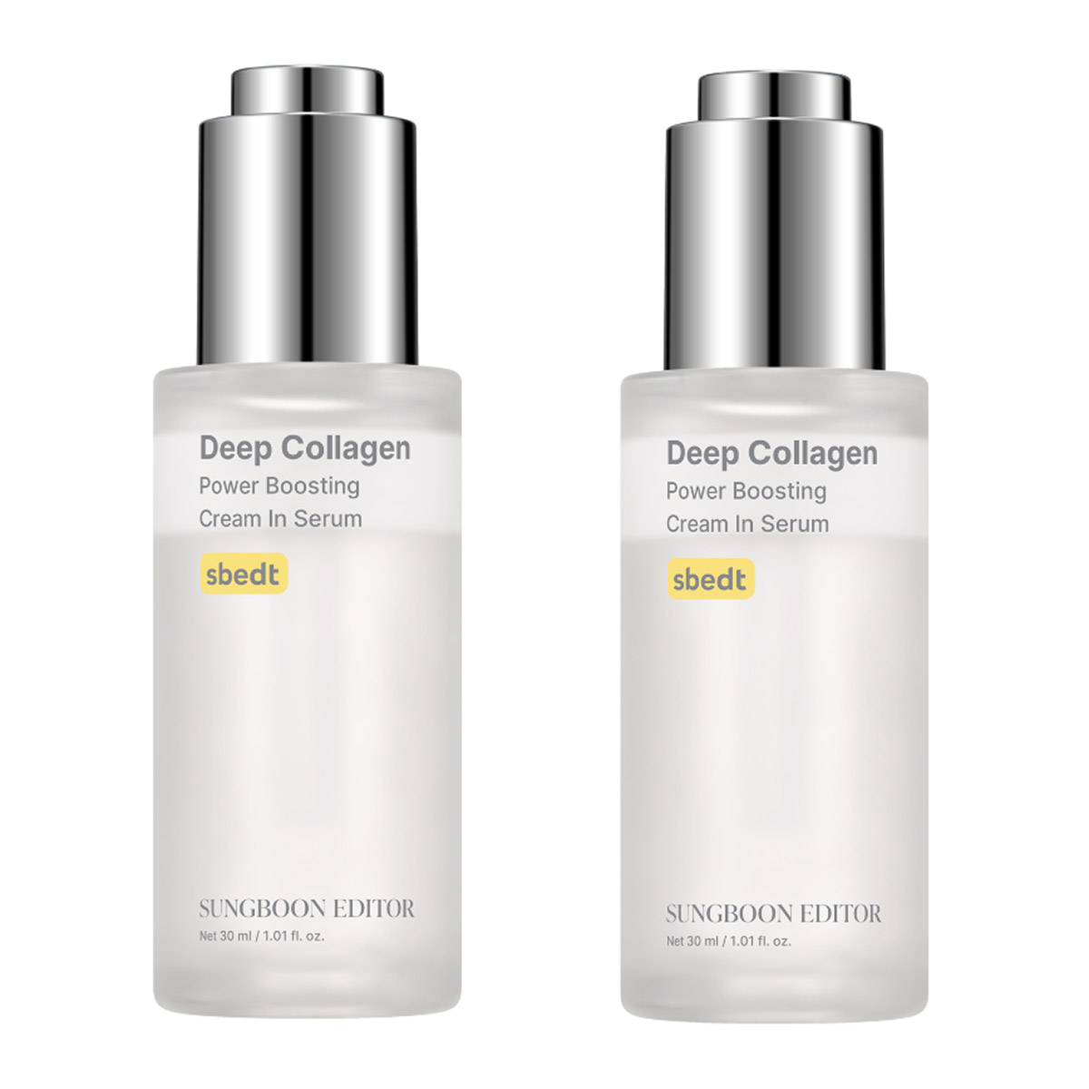 Sungboon Editor Deep Collagen Power Boosting Cream In Serum, 1.01