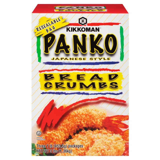 Kikkoman Panko Bread Crumbs, 1 lb, 3-count