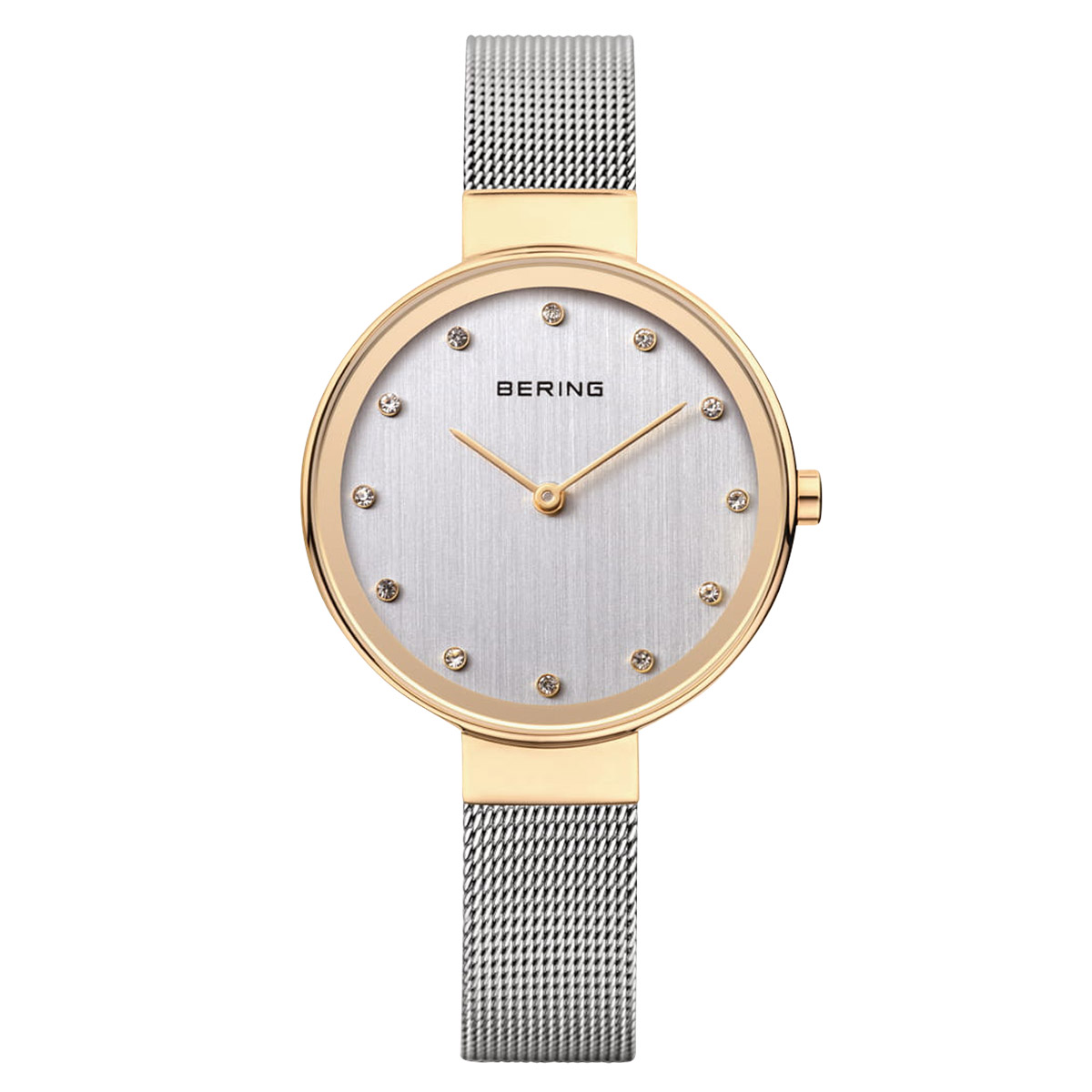 Bering Silver-tone Dial Women's Watch