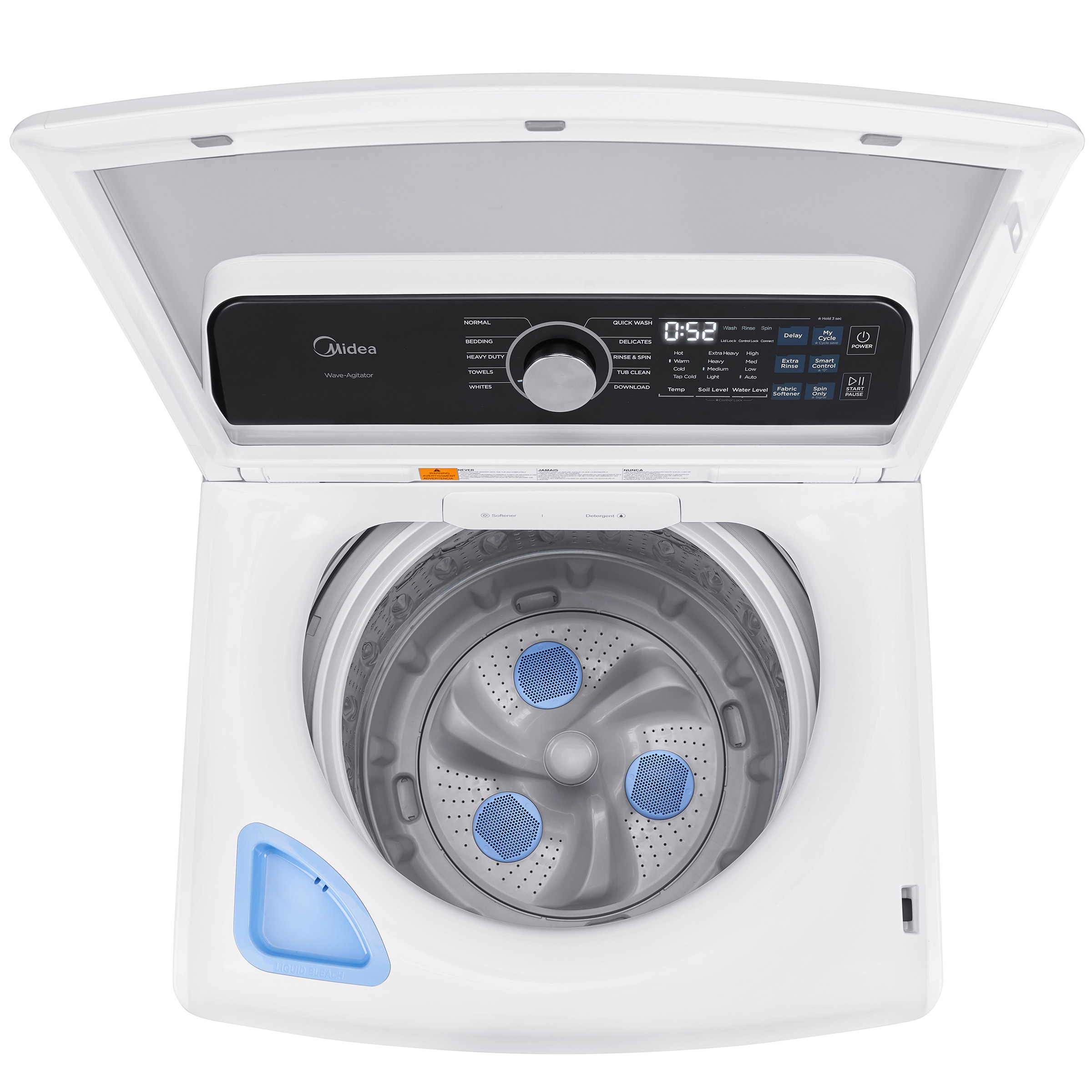 Midea Top Load Washer and Gas Dryer Laundry Pair - Thumbnail 2