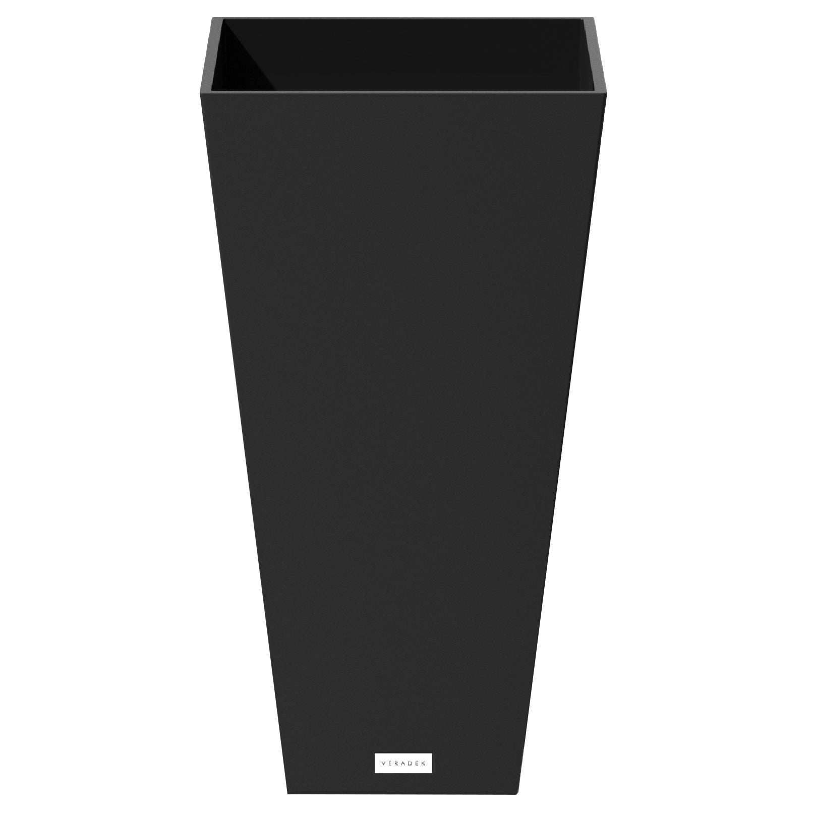 Veradek Midland Tall Planter, Pure Series, 13.75”L x 13.75”W x