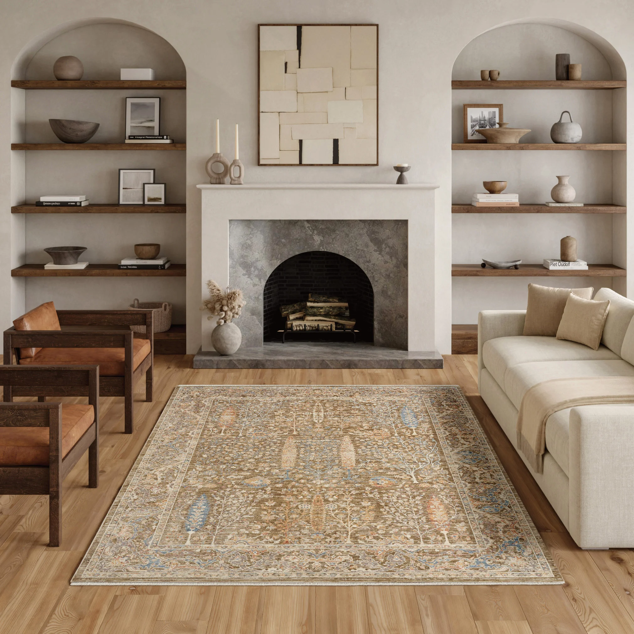 Nourison Argon Area Rug, Horizon, 7'10" x 10'2"