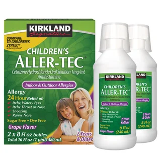 KIRKLAND SIGNATURE CHILDREN'S ALLER-TEC 2 X 8 OUNCE