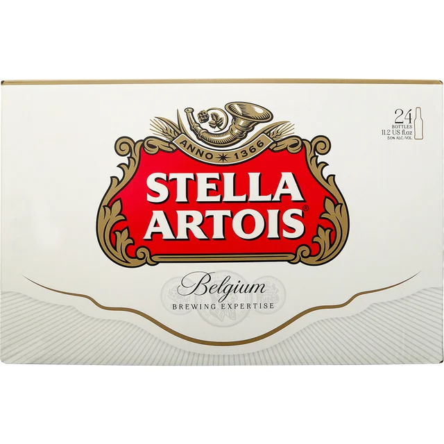 STELLA ARTOIS PREMIUM LAGER BELGIUM 24/11.2OZ