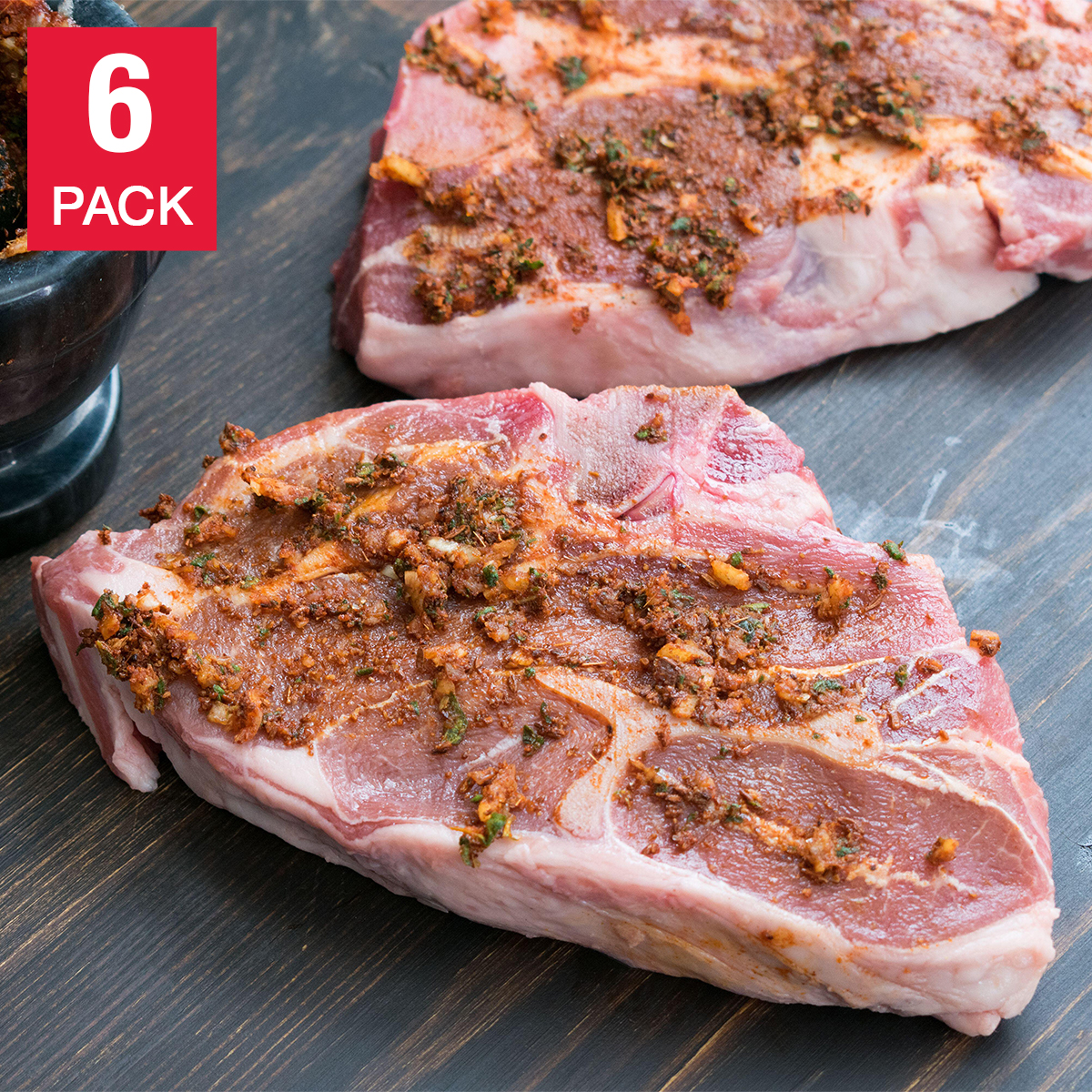 New Zealand Spring Lamb Shoulder Blade Chops 675 g (1.49 lb) x 6 pack 