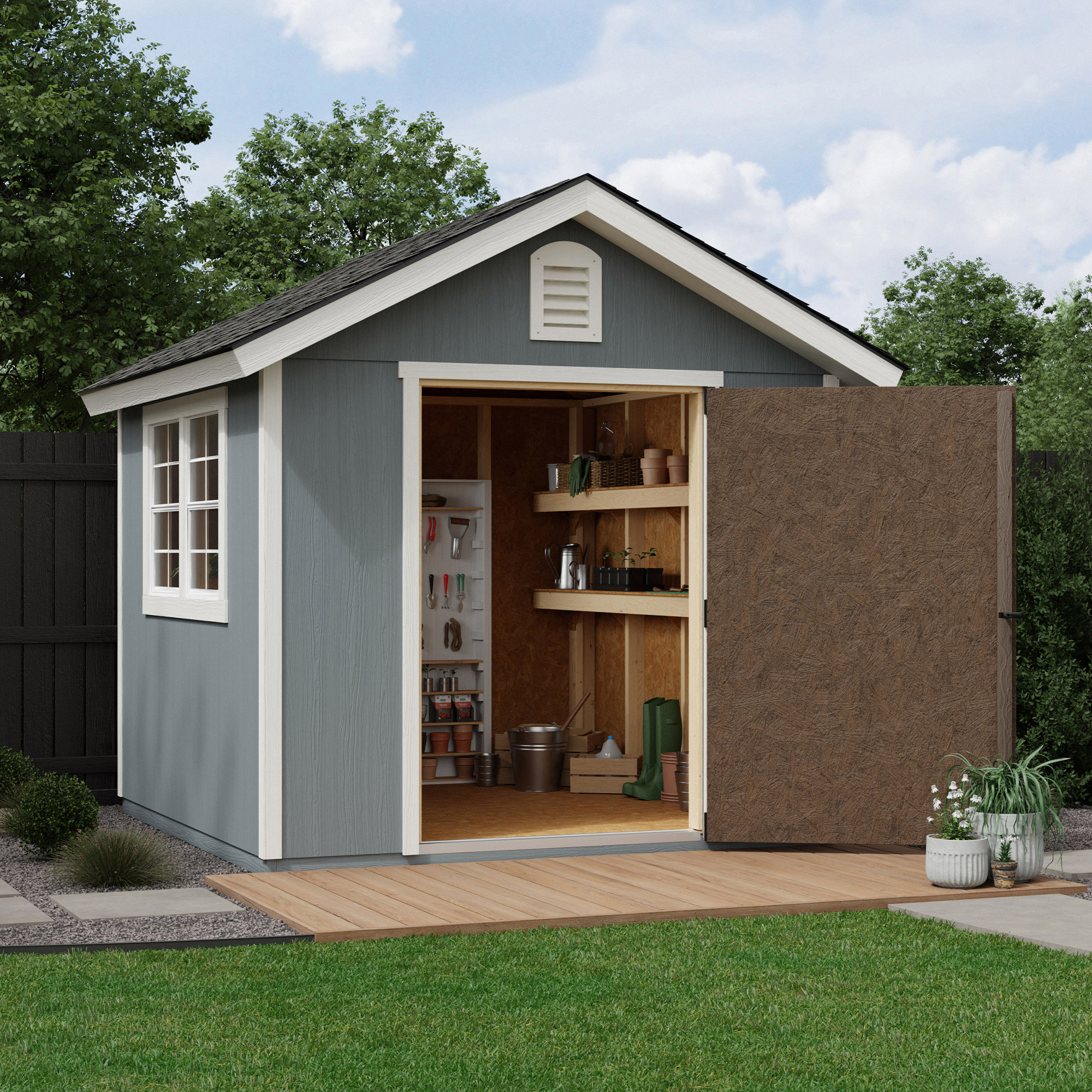 Installed Sheds by Gorilla - Imperial Garden Tool Storage Shed