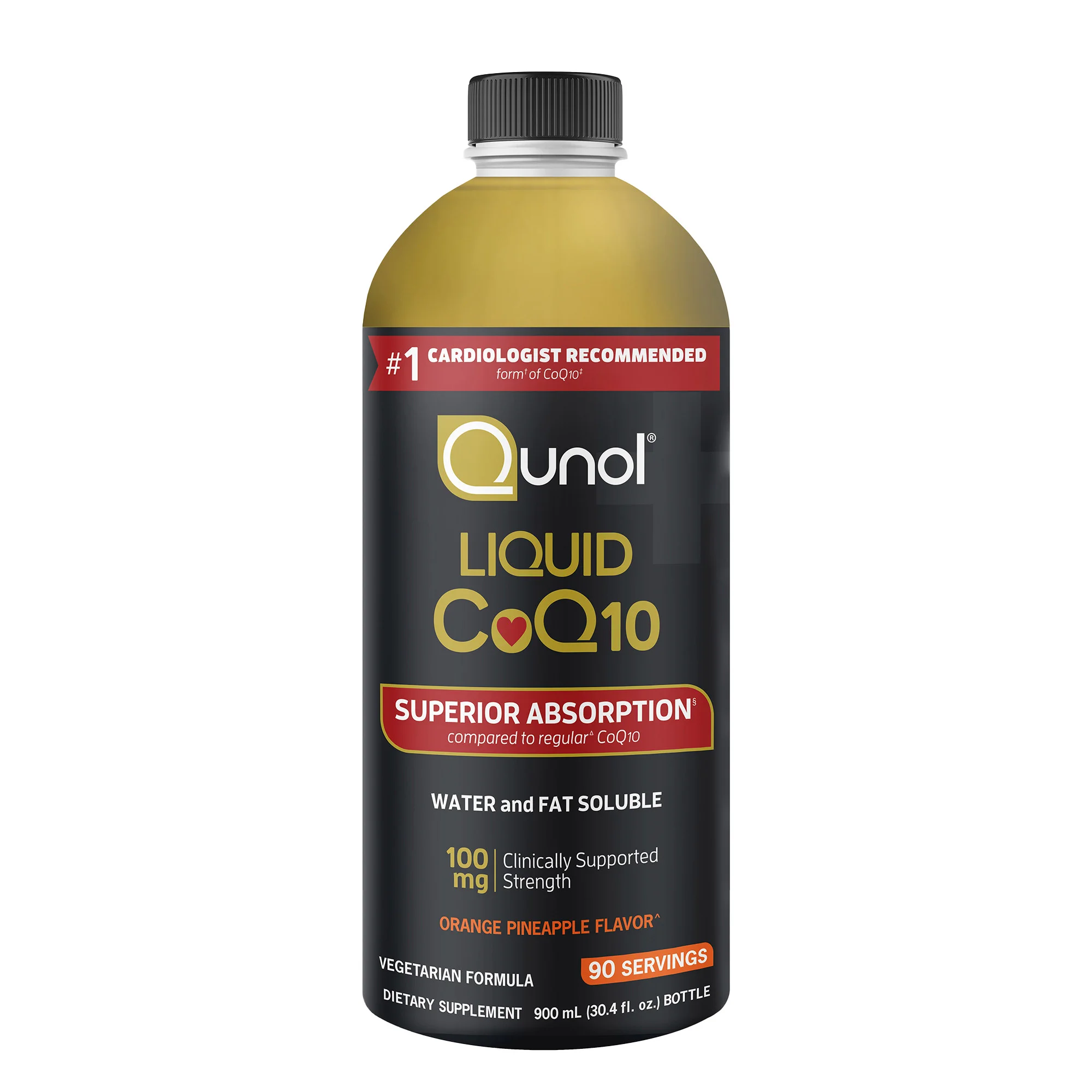 Qunol Liquid CoQ10 100 mg., 30.4 Fluid Ounces | Costco