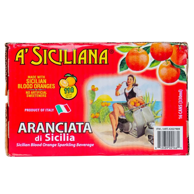 A'SICILIANA ITALIAN SODA BLOOD ORANGE 16/11.15 FL OZ