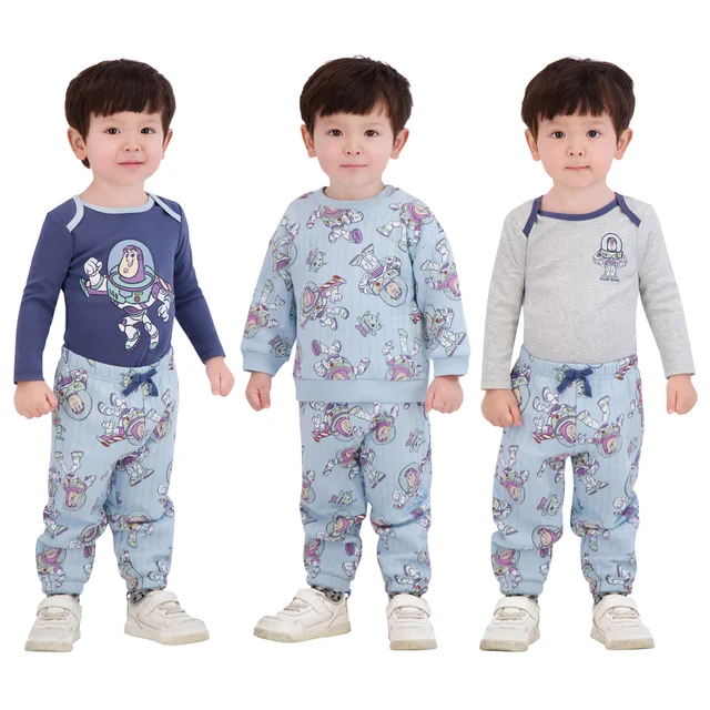 CHARACTER BABY 4PC RIBBED SET