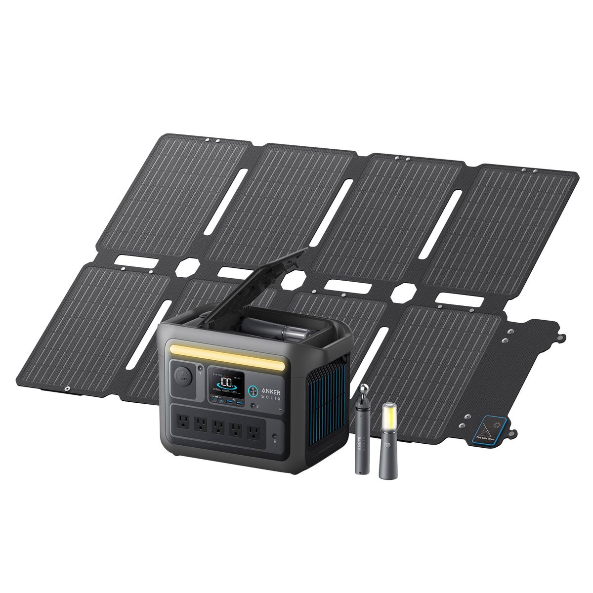 Anker SOLIX C800X Solar Generator with 100W Foldable Solar Anker SOLIX C800X Solar Generator with 100W Foldable Solar