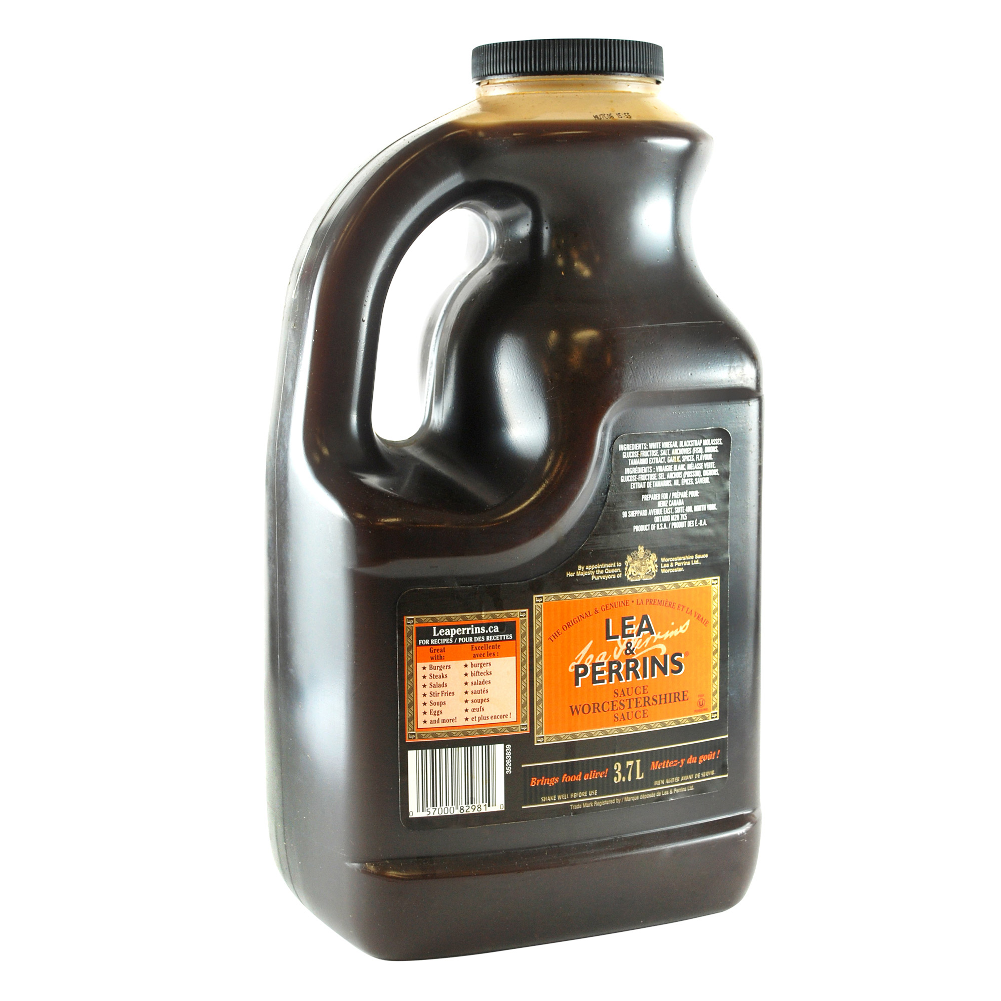 Lea & Perrins Worcestershire Sauce, 3.7 L