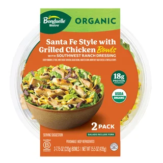 Bonduelle Organic Santa Fe Grilled Chicken Salad, 7.75 oz, 2-count