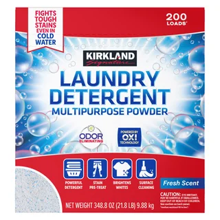 Kirkland Signature Powder Laundry Detergent, 200 Loads, 348.8 oz