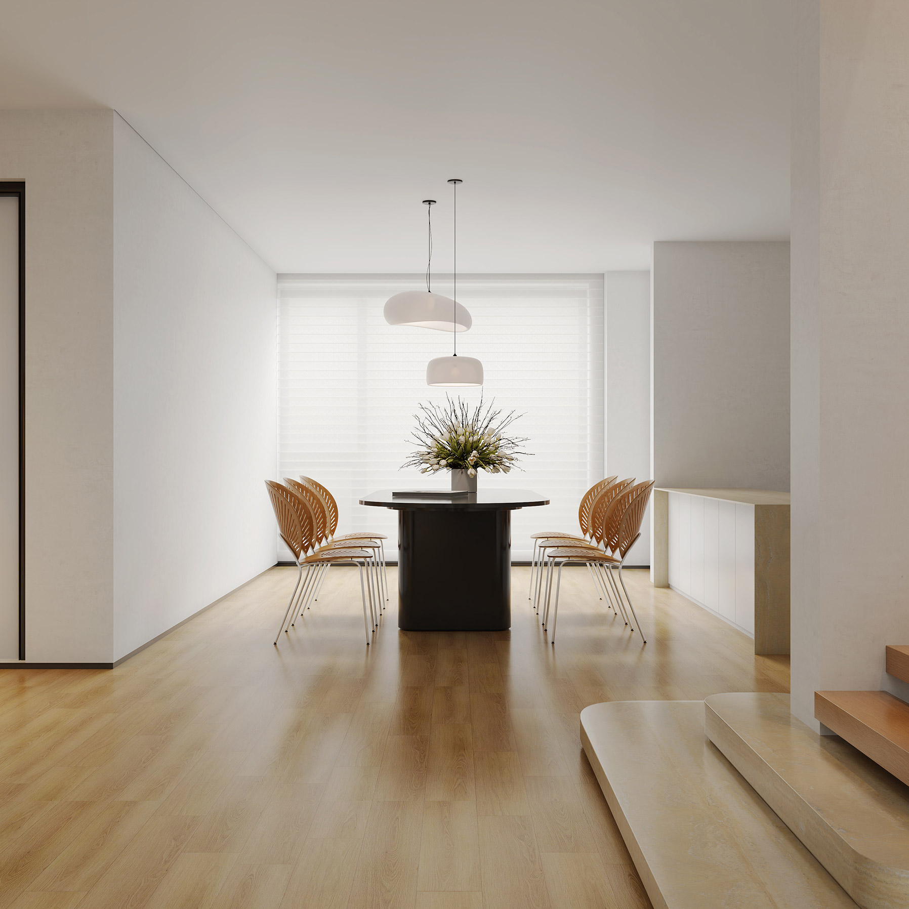 Kairos 19 cm (7.5 in.) Water Resistant Laminate Flooring