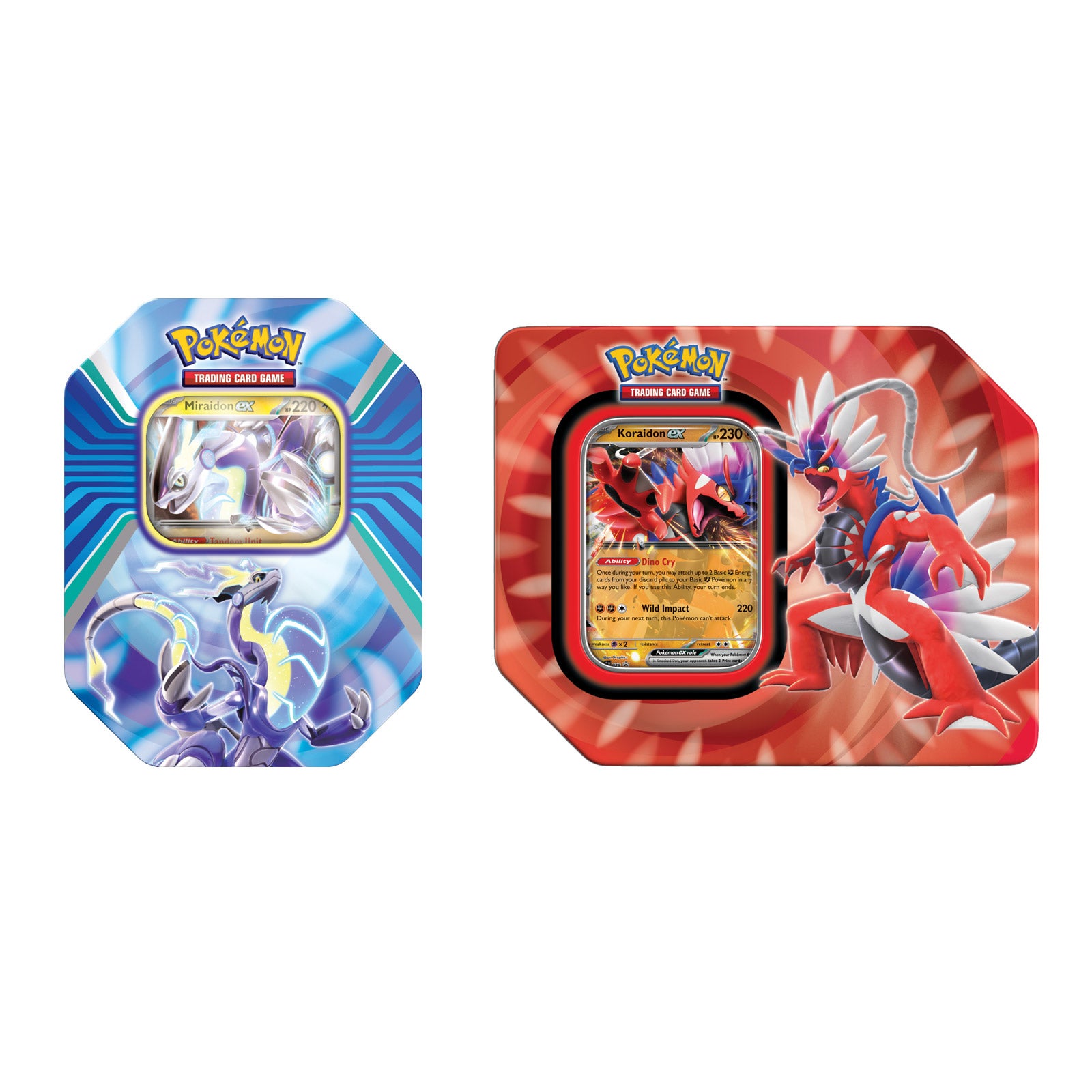 Pokémon Scarlet & Violet Series V-Tin & Window Tin (Miraidon