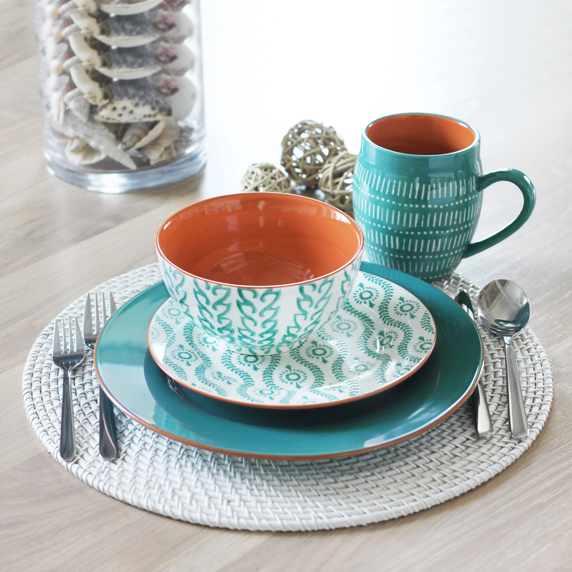 Baum Tangiers 16-piece Dinnerware Set