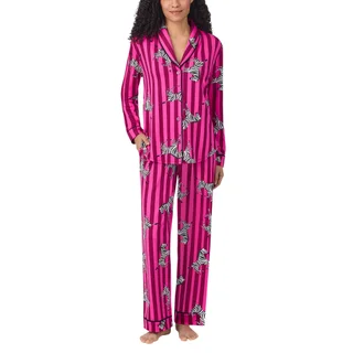 ROOM SERVICE WOMEN'S NOTCH COLLAR PAJAMA SET