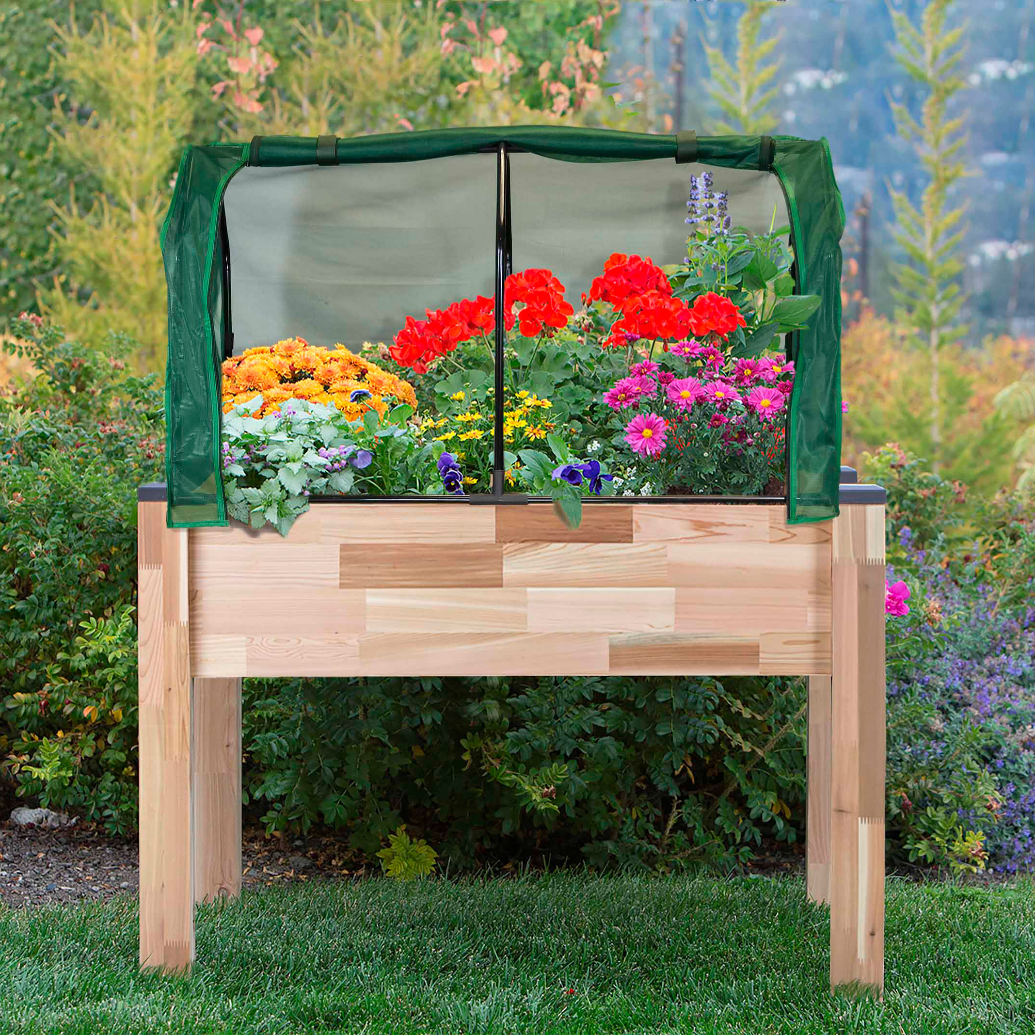 CedarCraft Elevated Cedar Planter | Costco