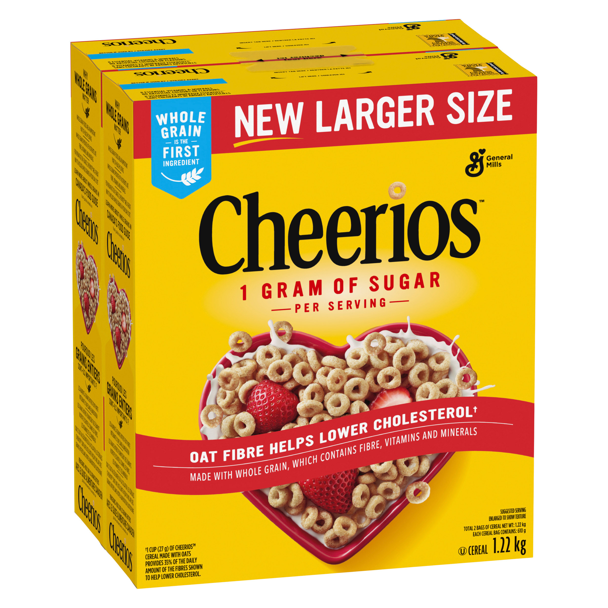 Cheerios Jumbo Pack, 1.22 kg