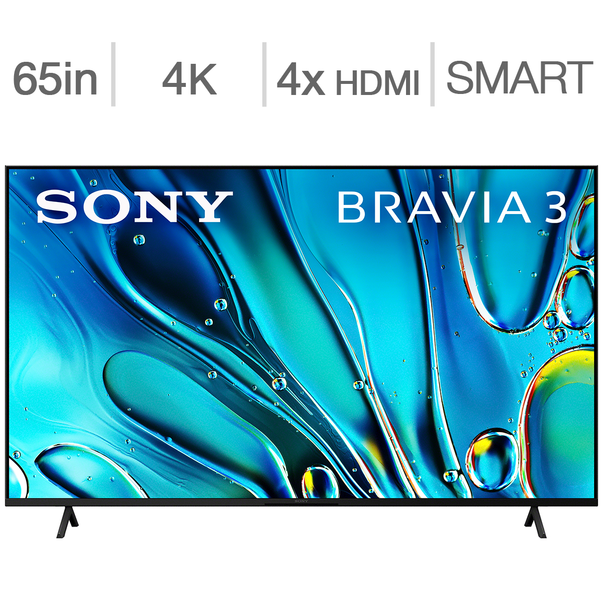 Sony 65&#034; Class - S30 BRAVIA 3 Series - 4K UHD LED TV