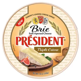 President Triple Creme Brie, 18 oz
