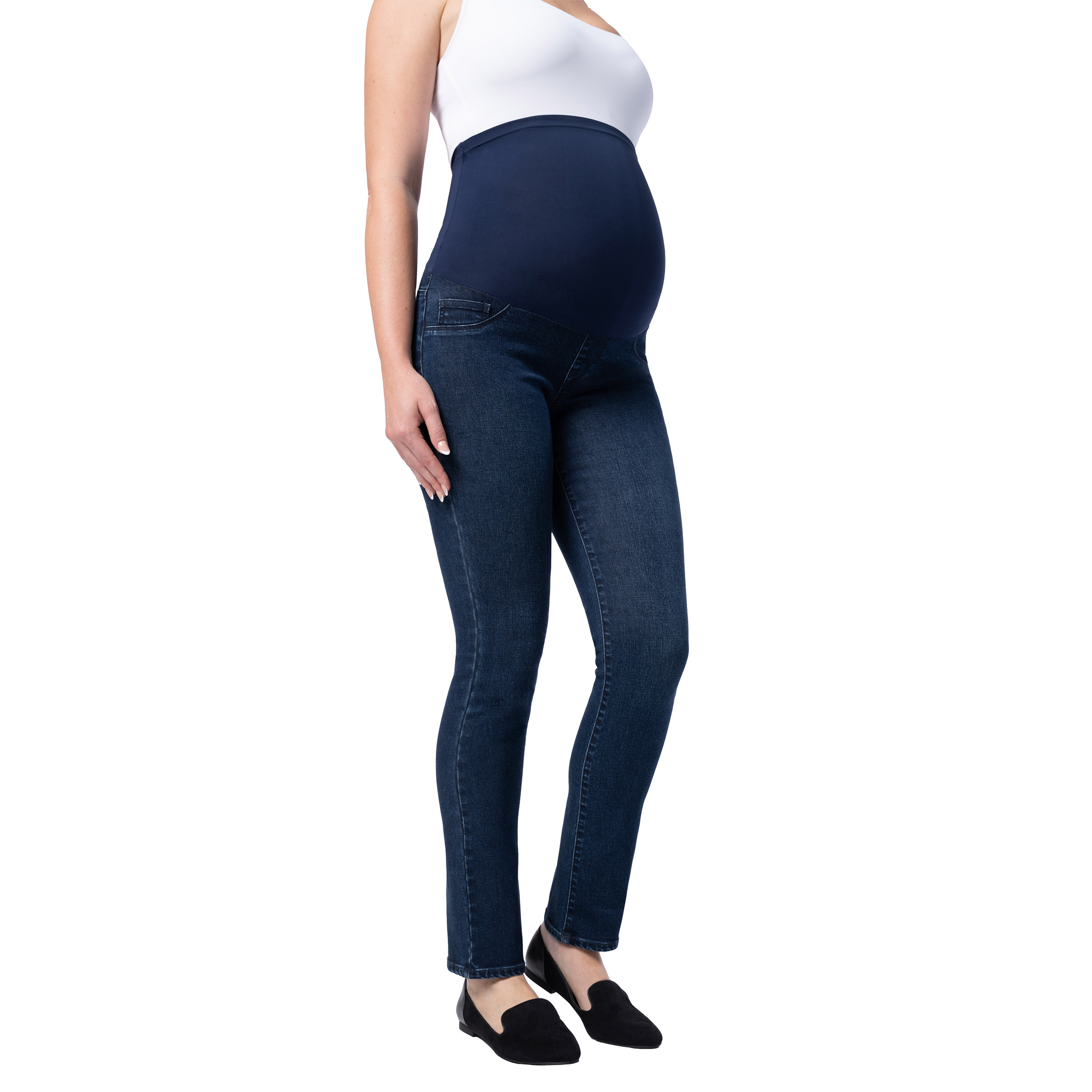 Parasuco Women's Maternity Straight Leg Jeans