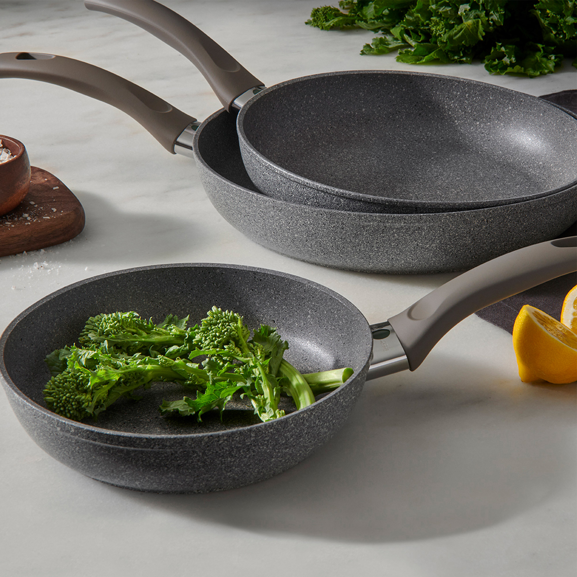 Ballarini 649200.35 Le Speciali Grill Pan | Bistecchiera Con Manico Pieghevole, Antiaderente Keravis, Adatta A Tutti I Fuochi