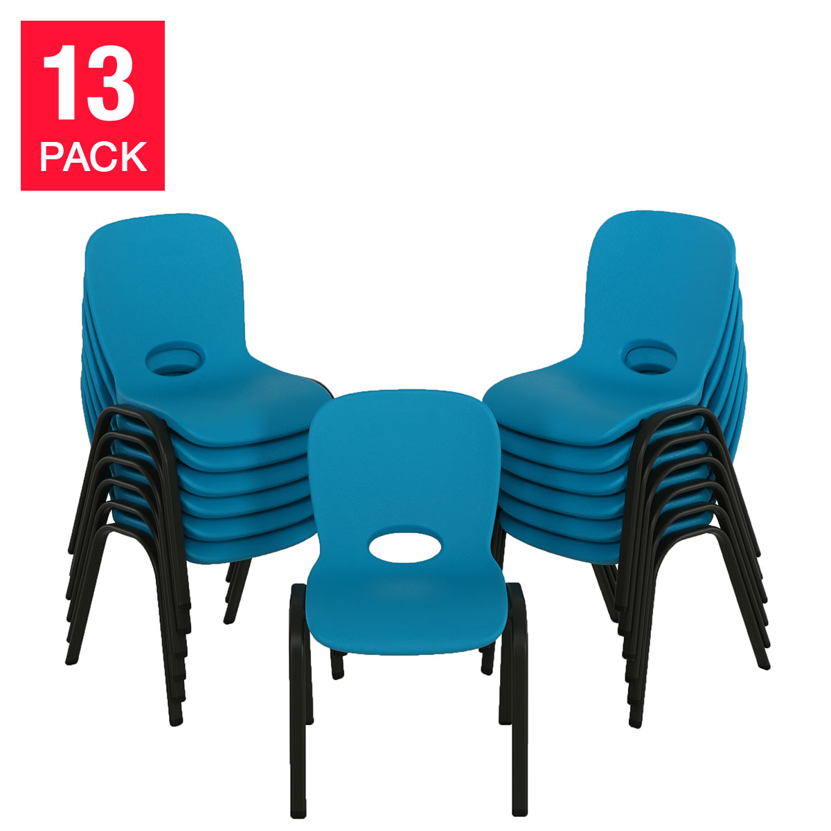 Lifetime Kids Stacking Chair 13 pack Costco