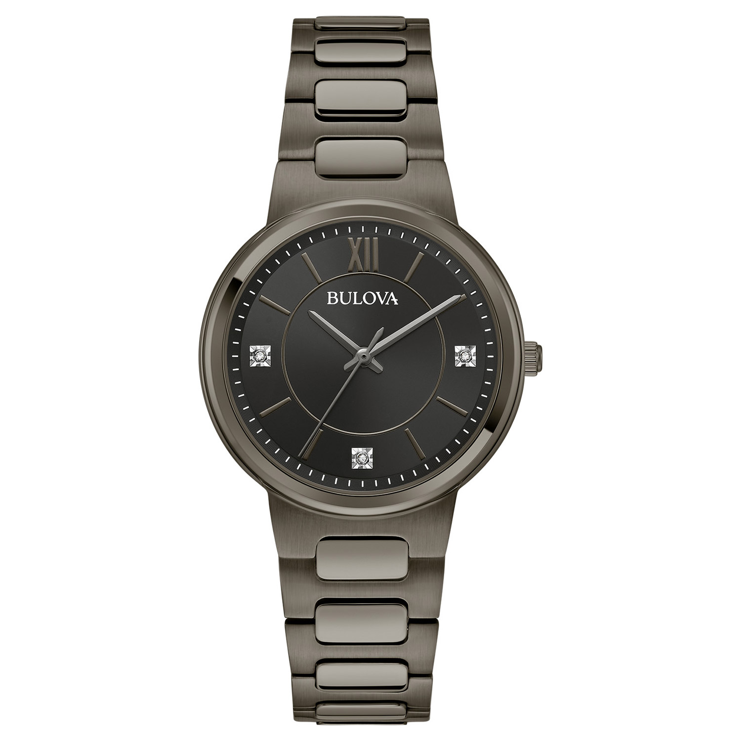 Bulova Classic Black Dial Ladies Watch