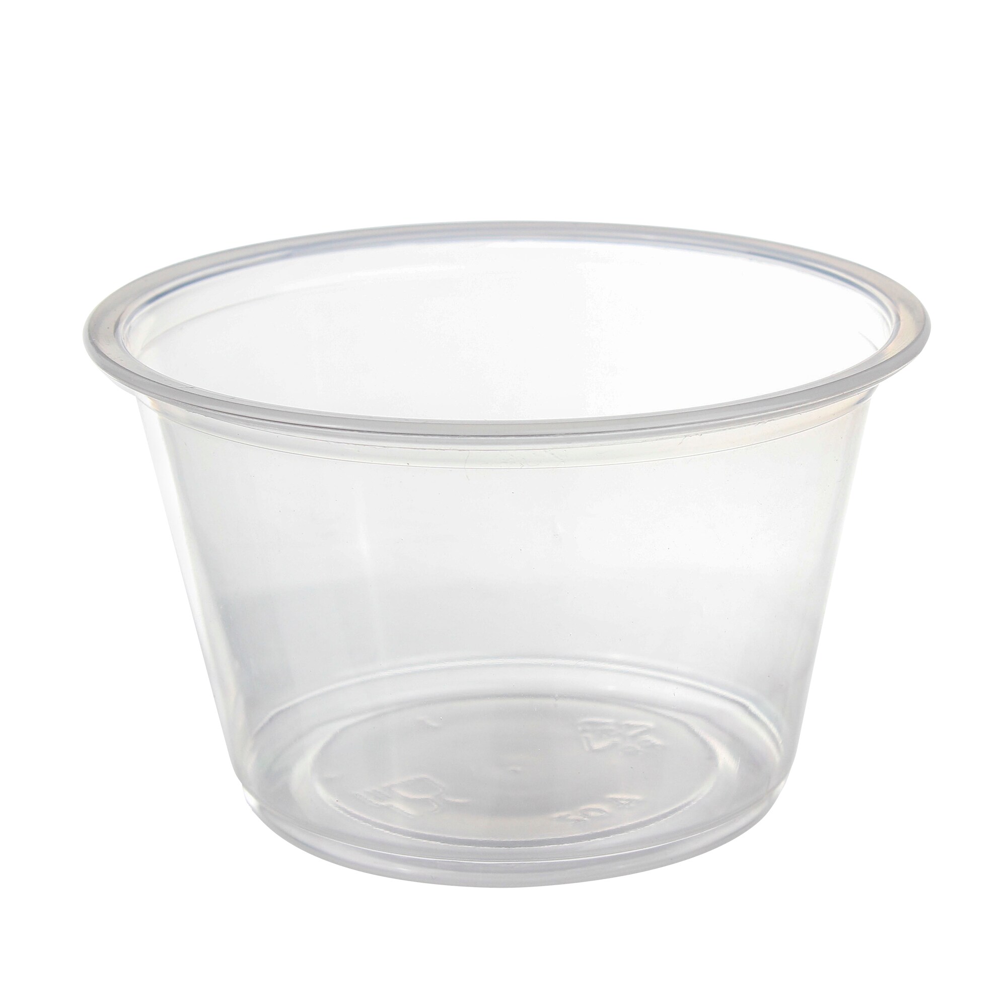 Titan Clear Plastic 4-oz Portion Cups, 4 packs of 300