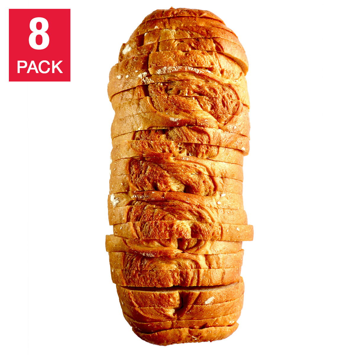 Portofino French Sourdough Bread Loaf, 8 × 970 g