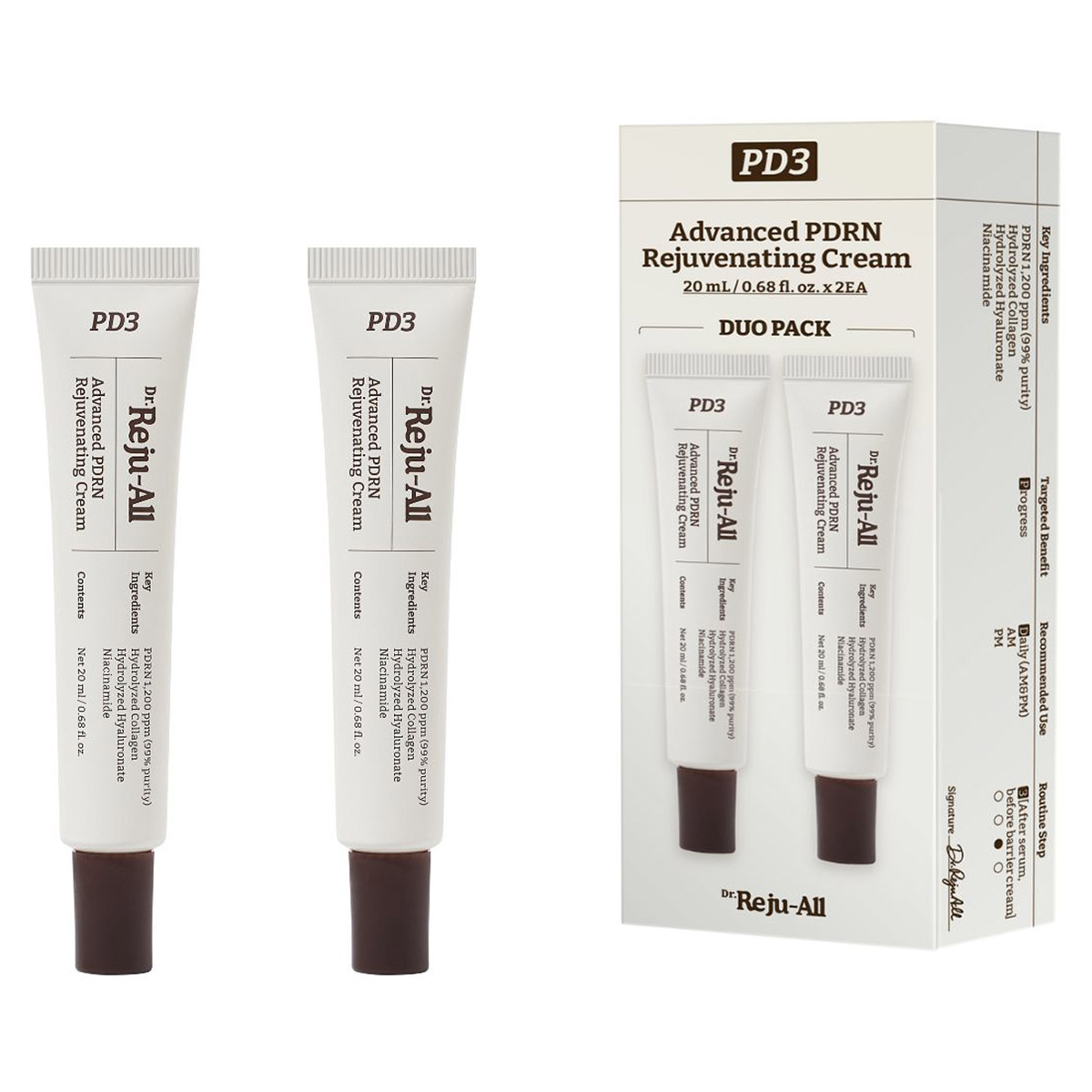 Dr. Reju-All PDRN Cream  0.7 fl oz  2-pack