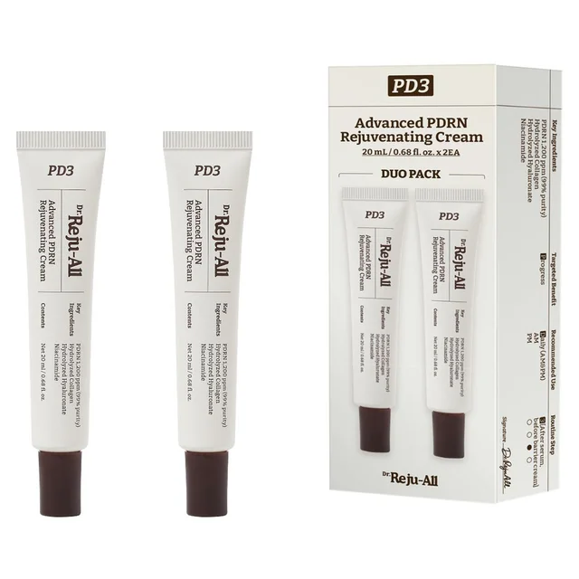 Dr. Reju-All PDRN Cream, 0.7 fl oz, 2-pack