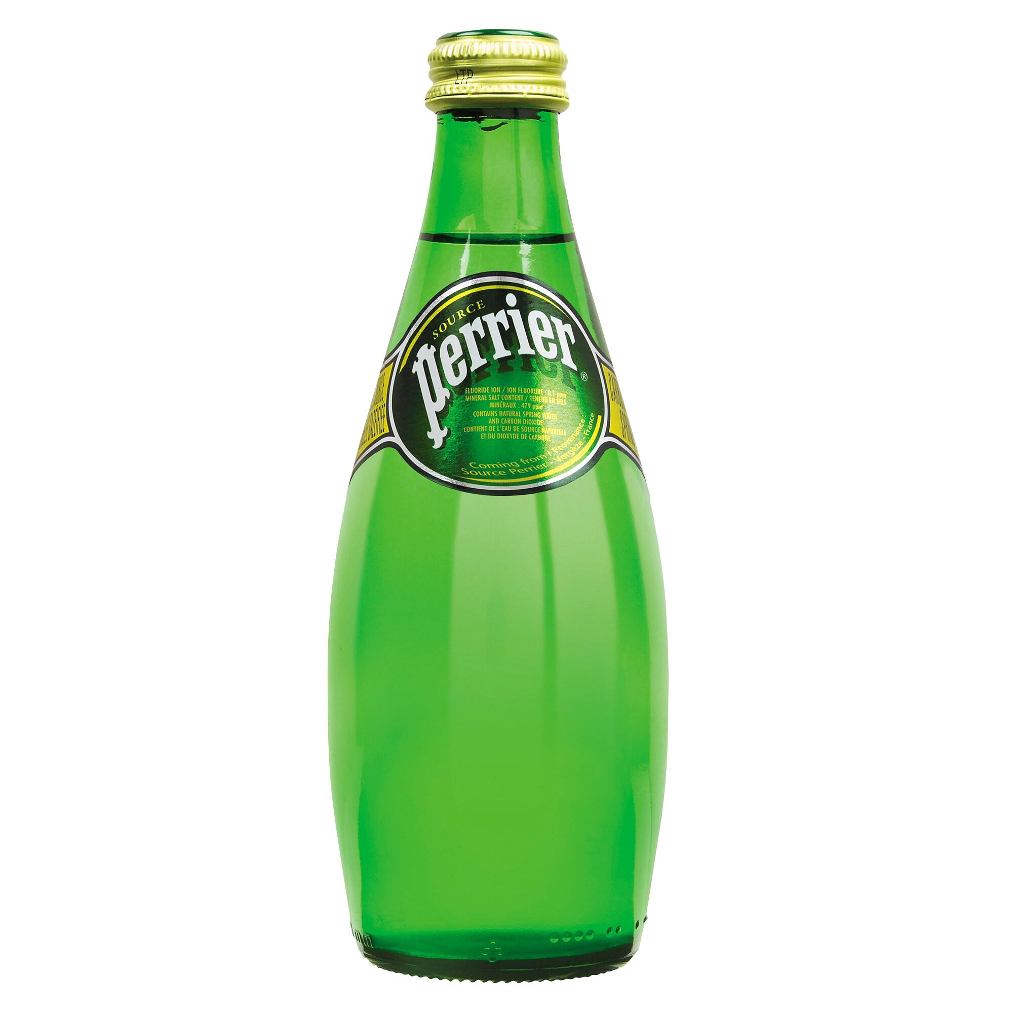 Perrier Carbonated Natural Spring Water, 24 × 330 mL