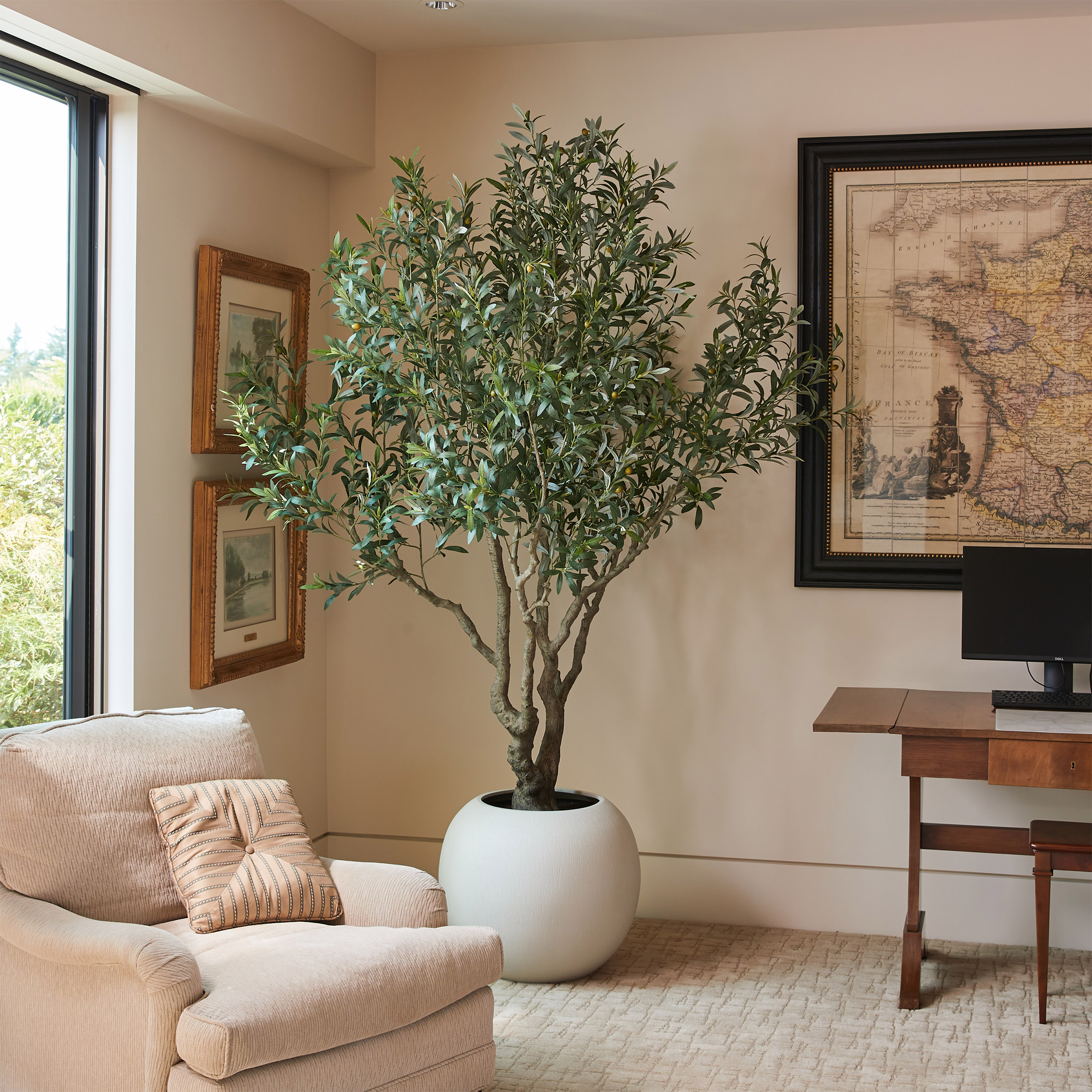 Faux Olive Tree 2.4 m (8 ft.)