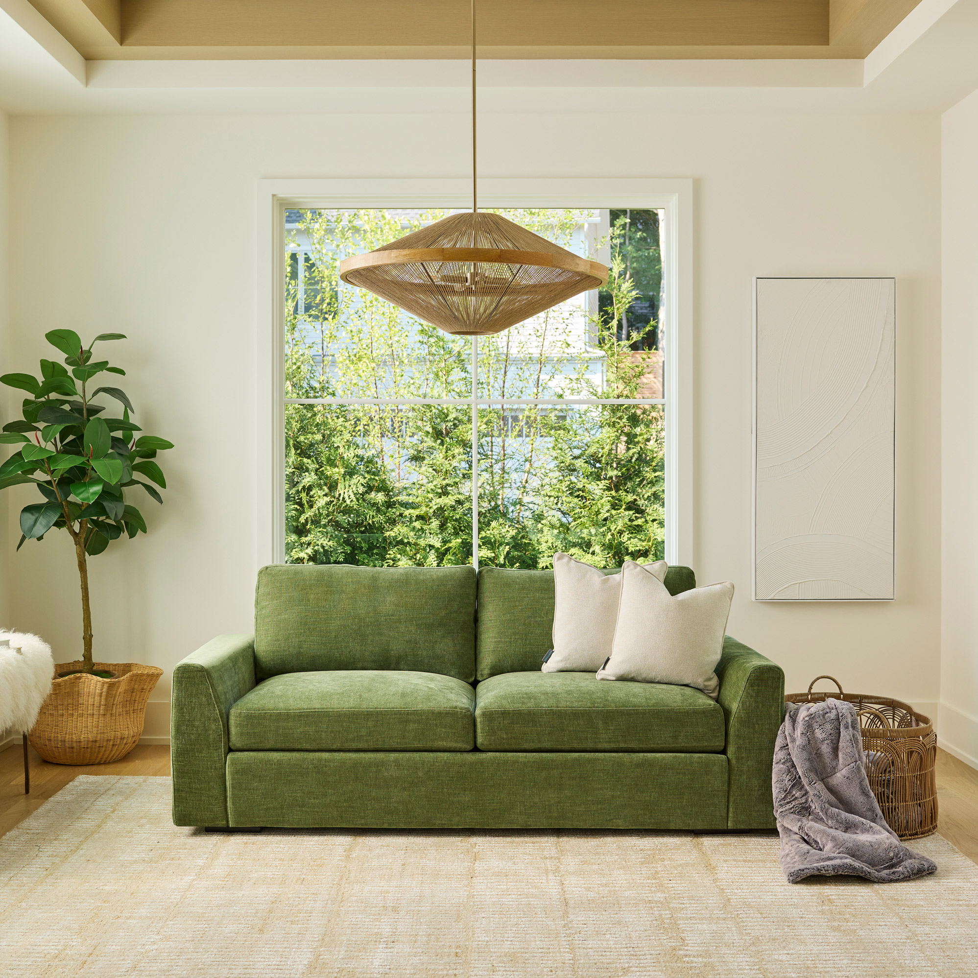 Lovesac Snugg Loveseat Bundle with Storage