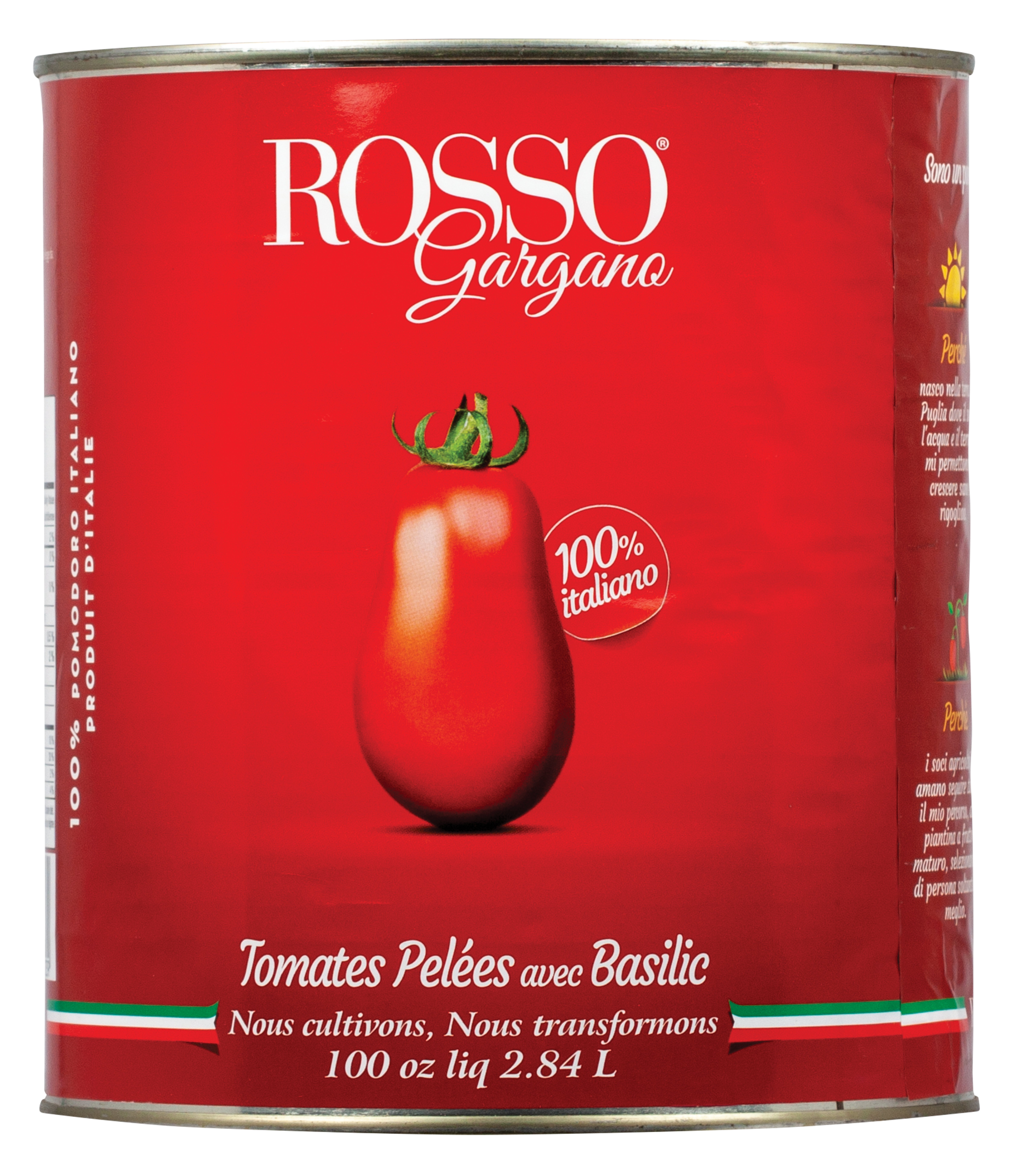 Rosso Whole Peeled Tomatoes, 2.84 L | Costco